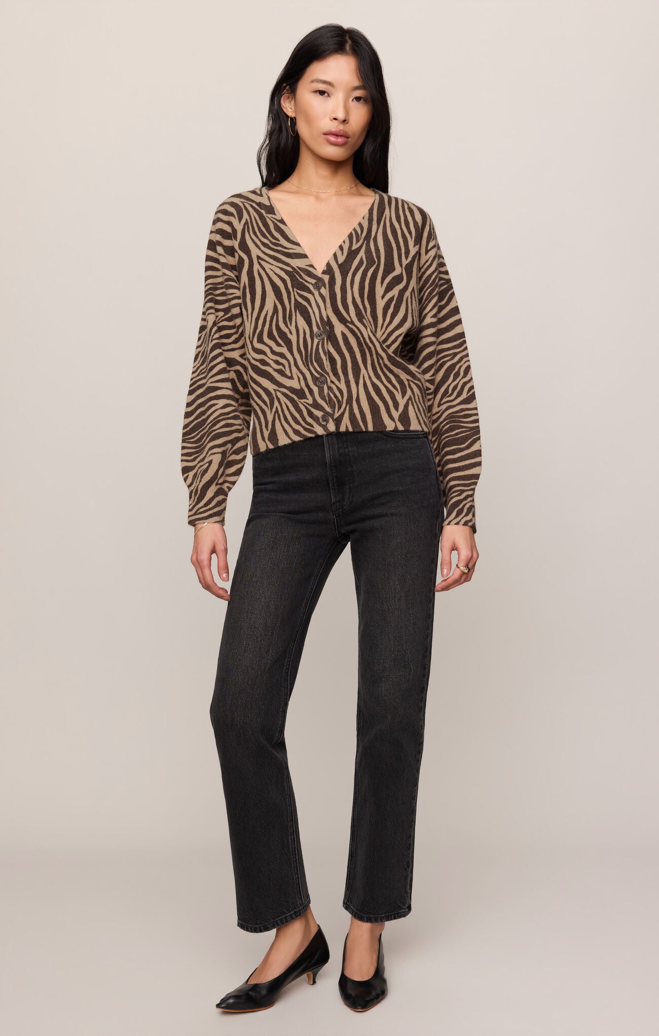 Z Supply - All The Wild Cardigan - Dark Chocolate