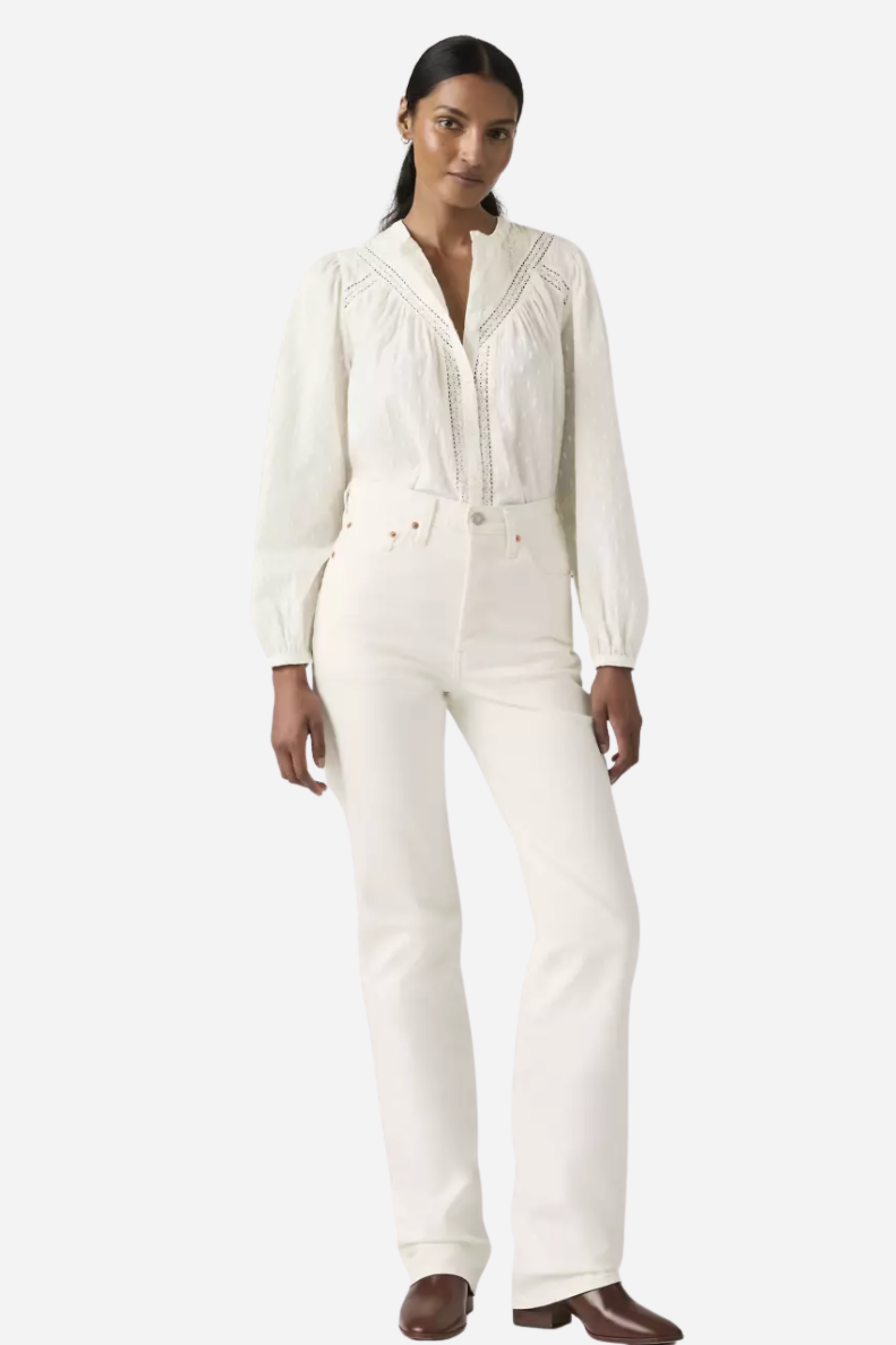 Levi's Ribcage Full Length Jeans - Disco Nights