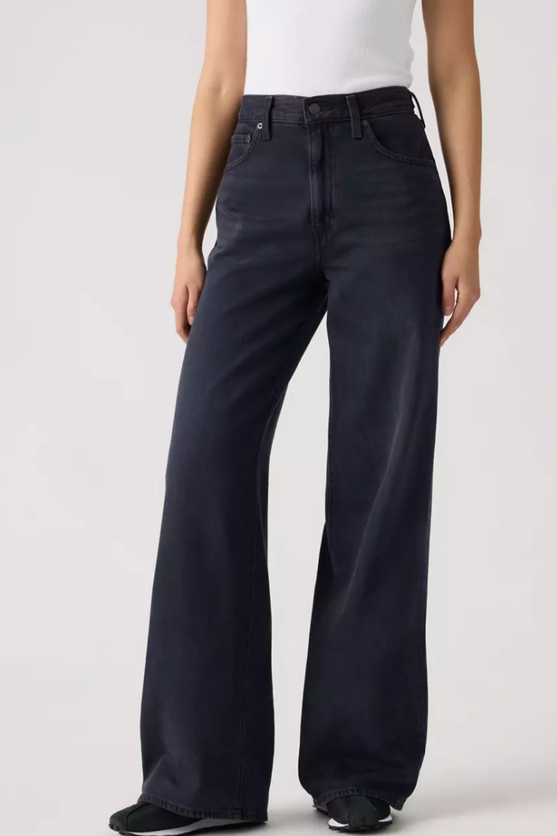 Levi's Cinch Wide Leg Jeans - Dark Humor
