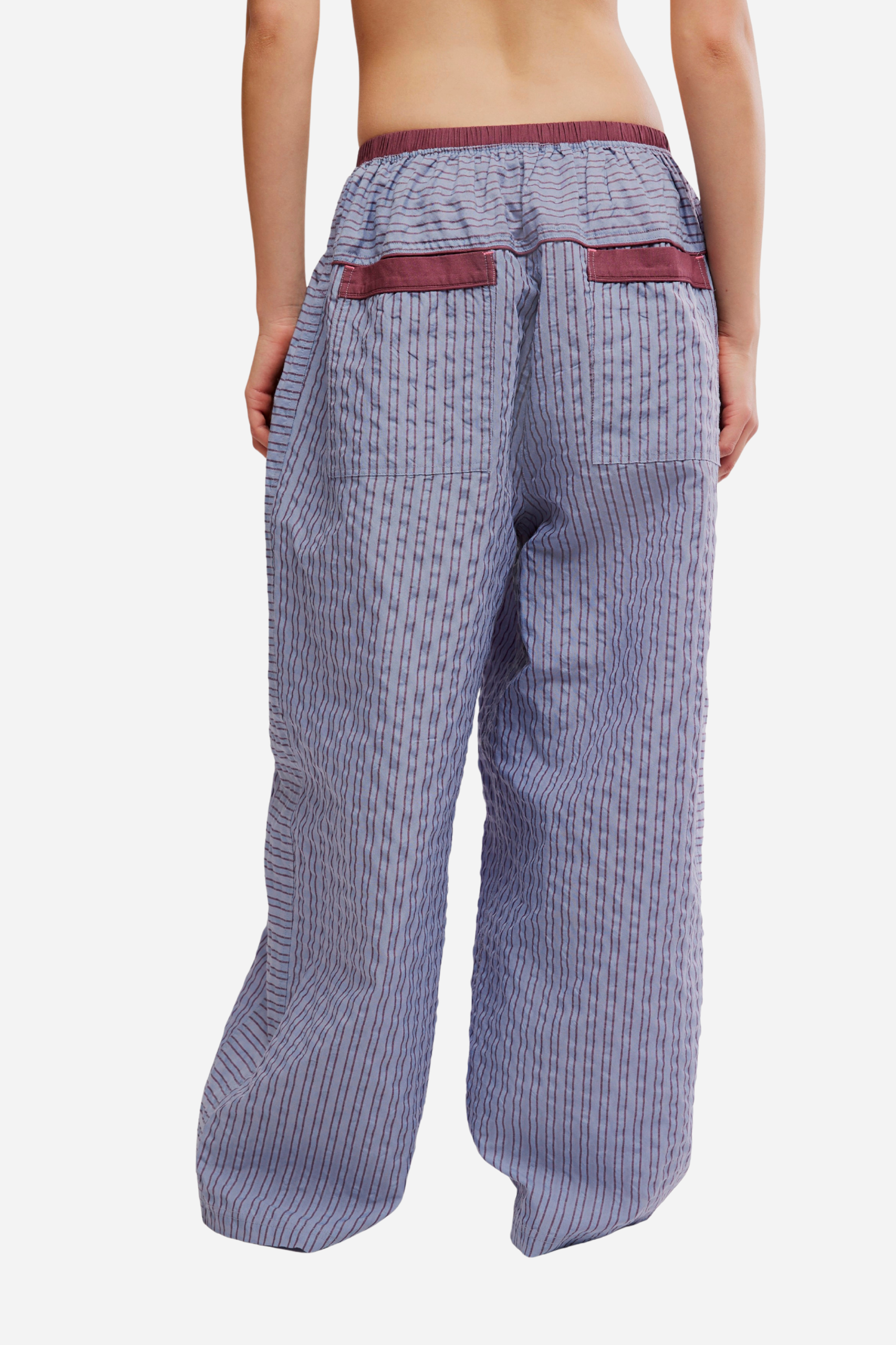 Free People Cross My Heart Lounge Pants - Still Water Combo