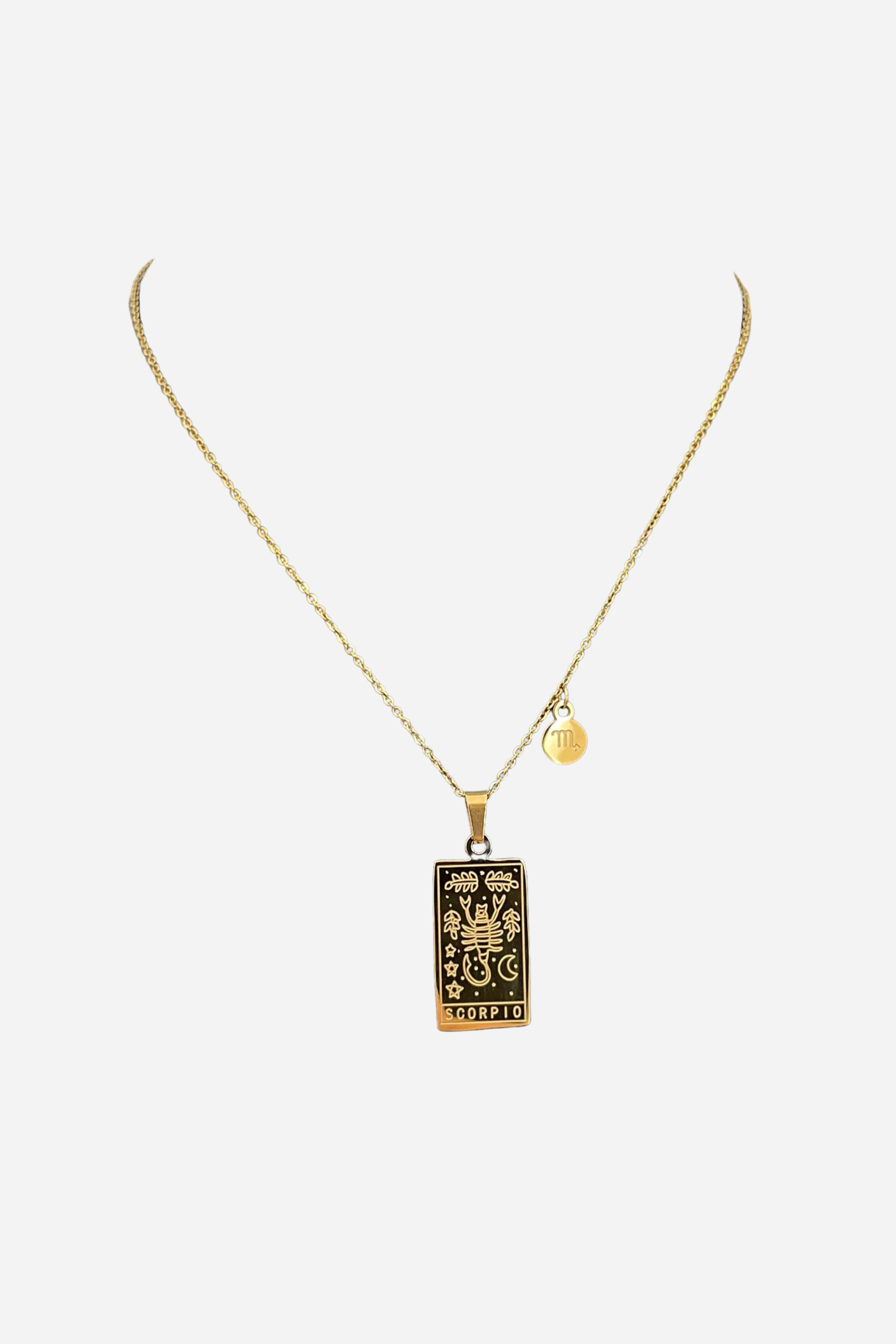 18K Scorpio Necklace