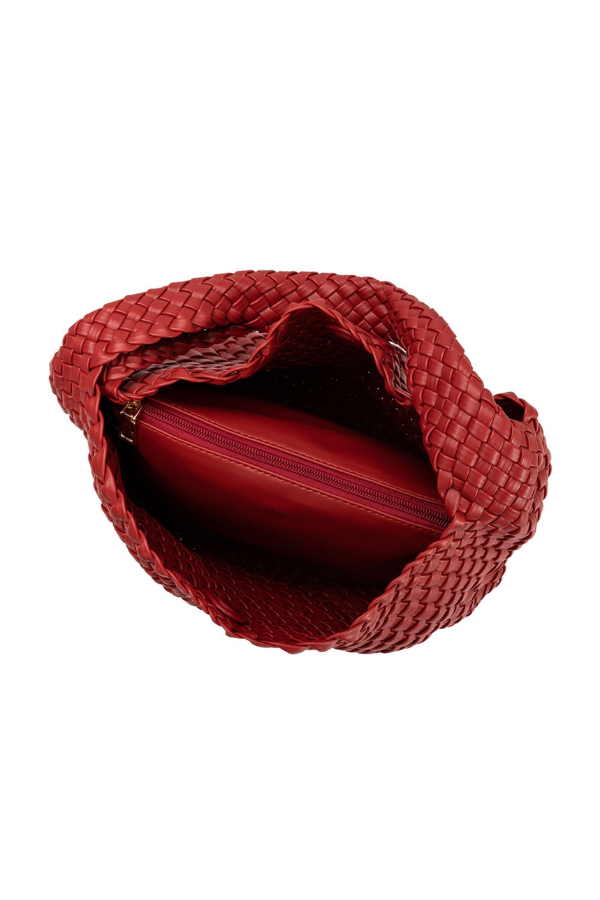 Melie Bianco - Johanna Large Shoulder Bag - Red