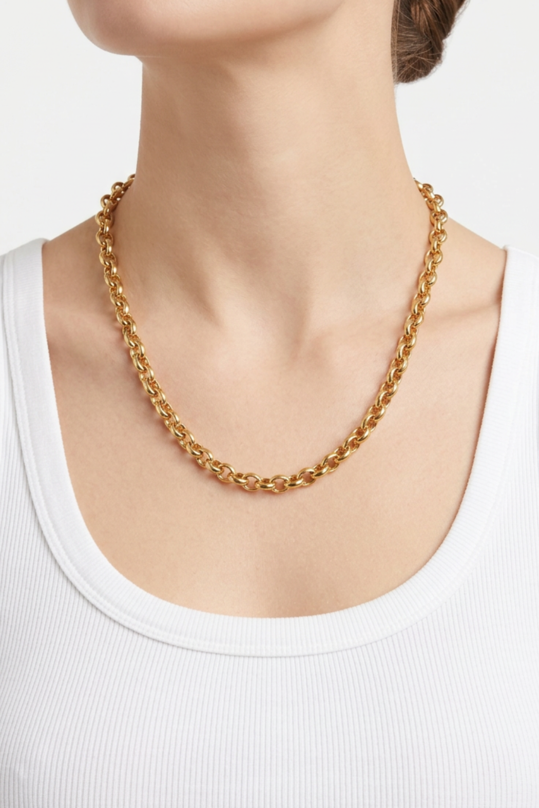 18K Margo Chain Link Necklace