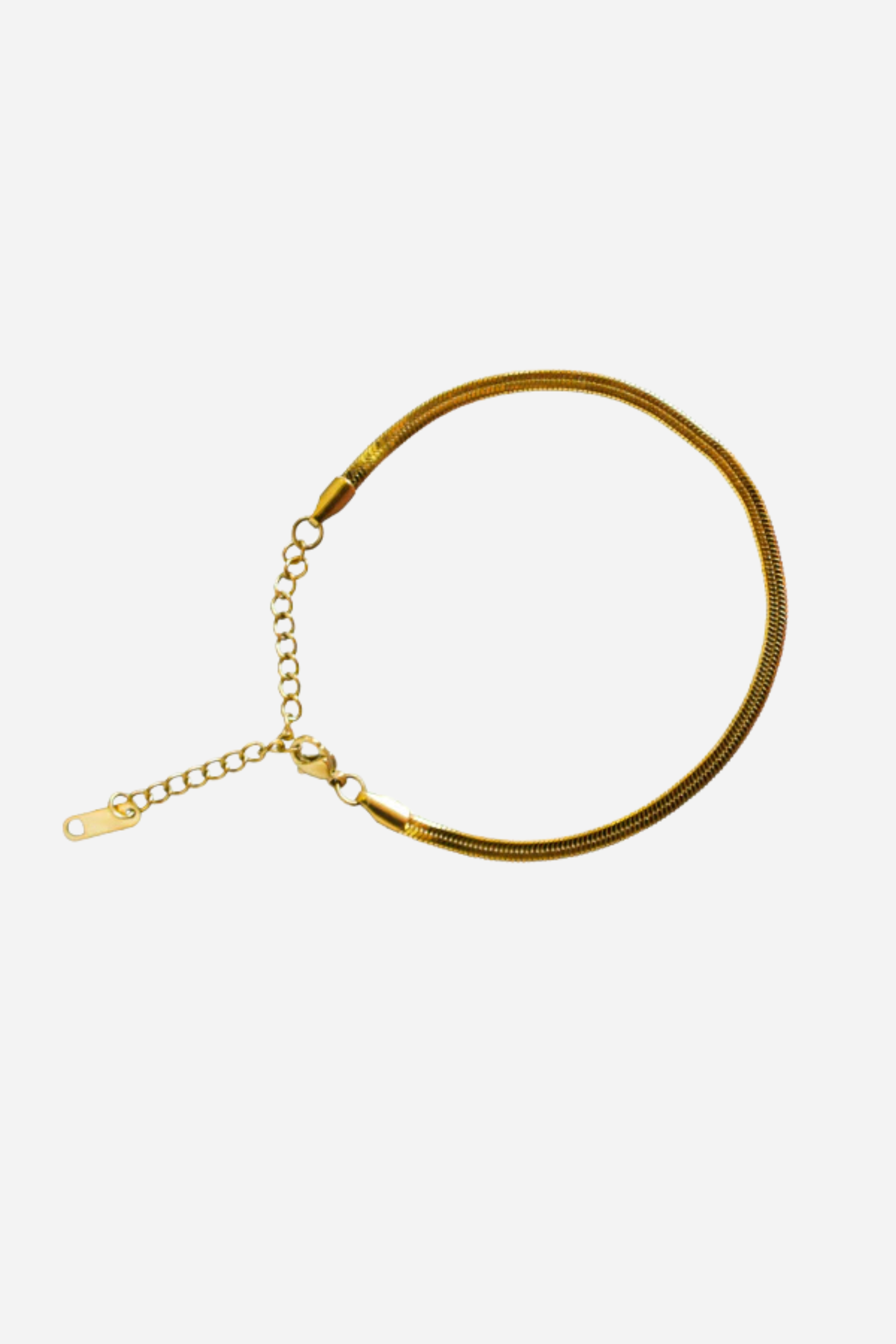 18K Alice Thin Herringbone Bracelet