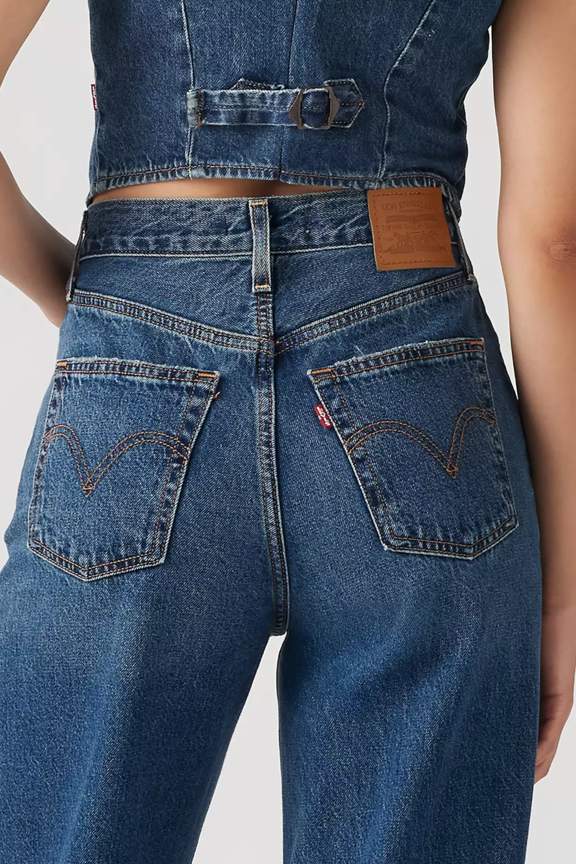 Levi's Ribcage Wide Leg Jeans - Polar Perimeter