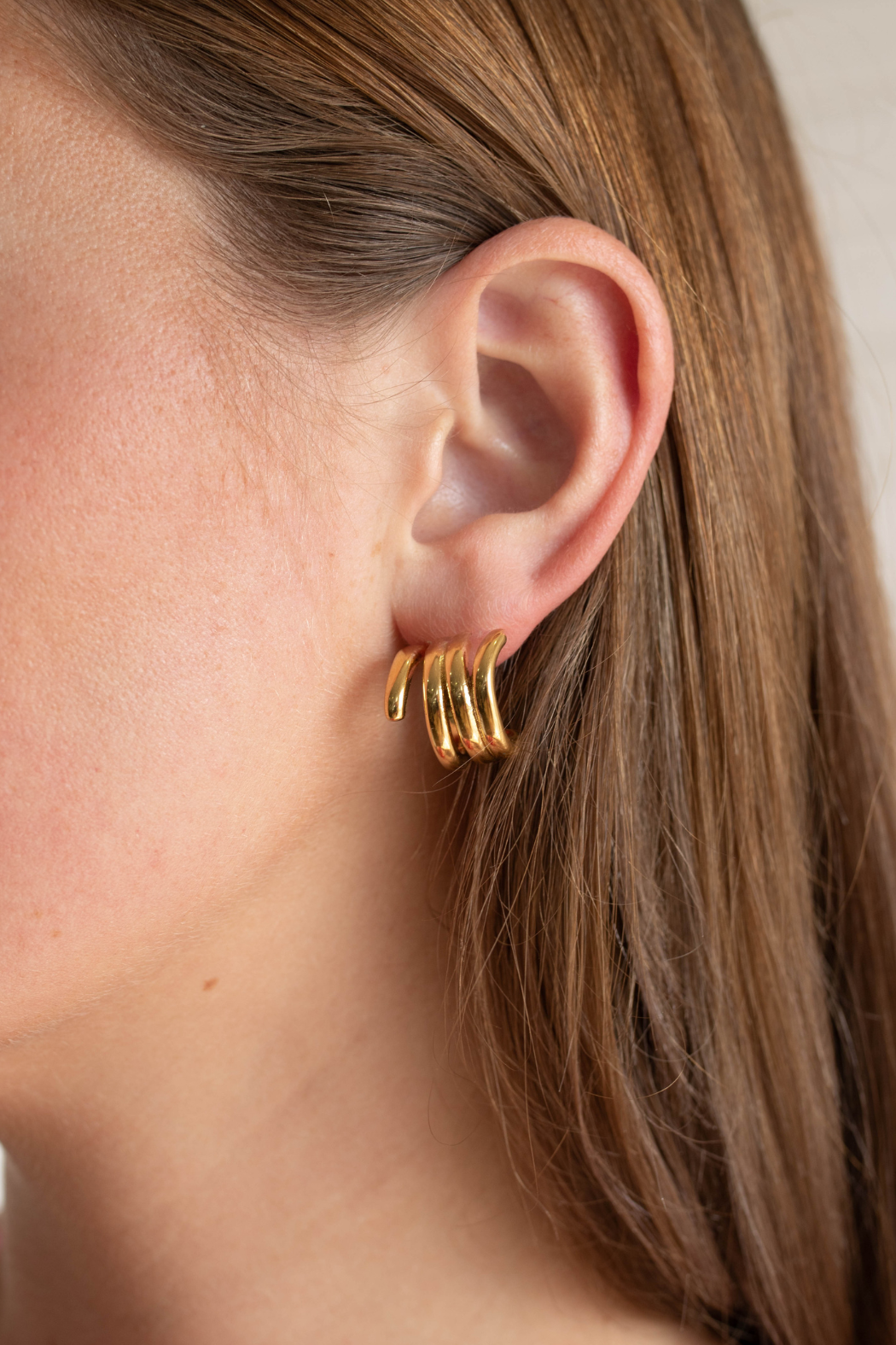 18K Zoey Hoop Earrings