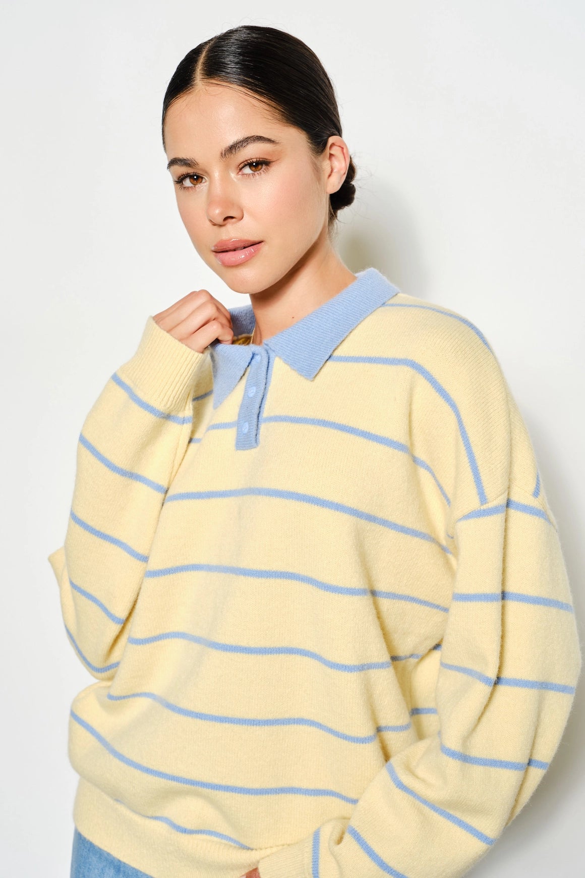Joanna Striped Rugby Sweater