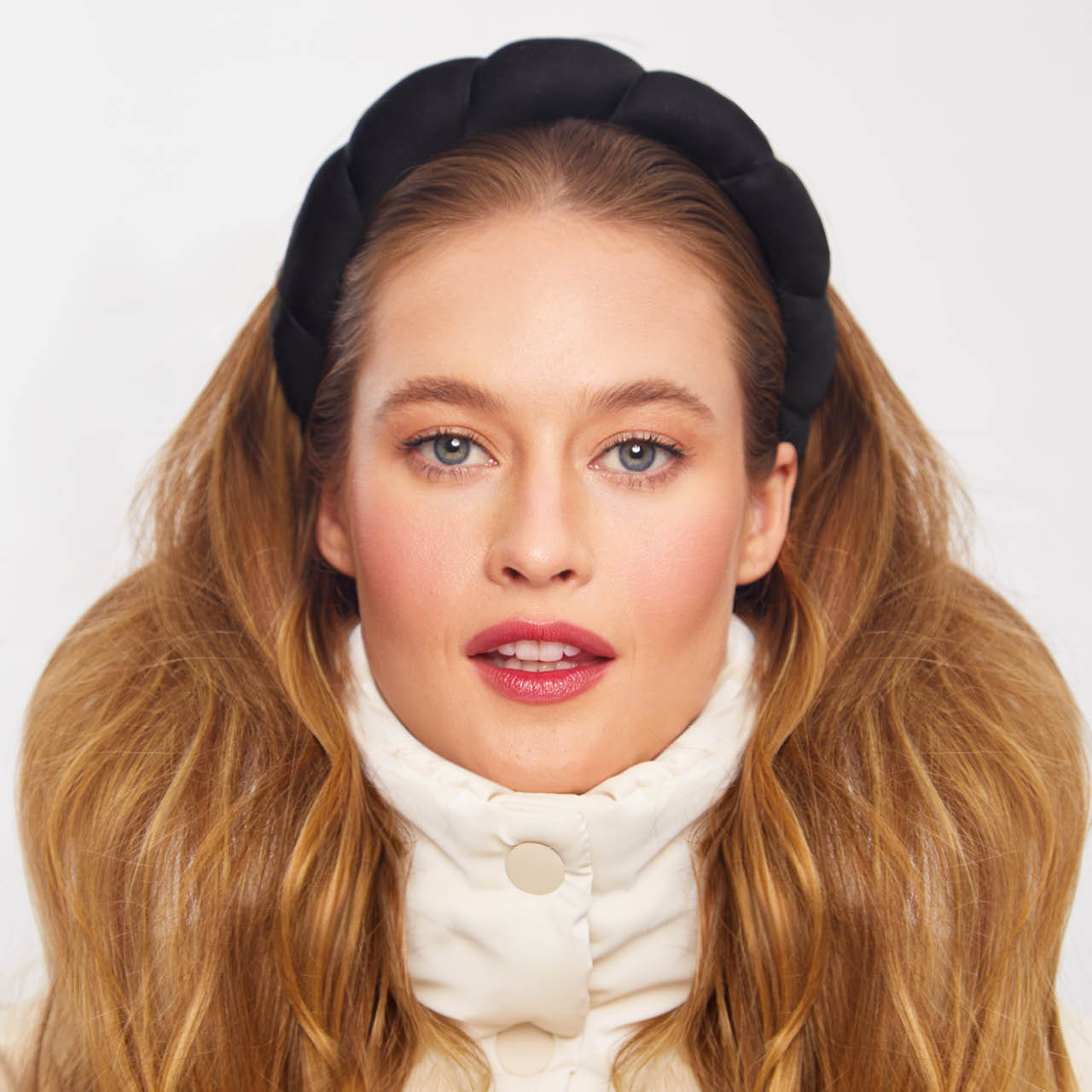 KITSCH Puffy Headband - Black