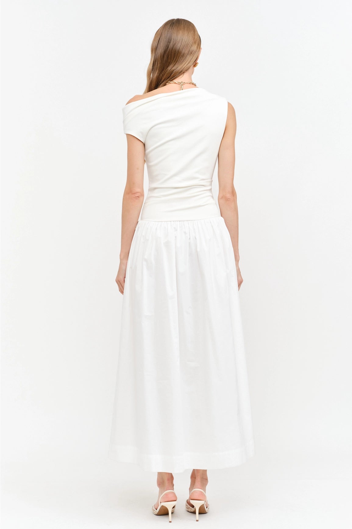 Audrey Maxi Dress - White