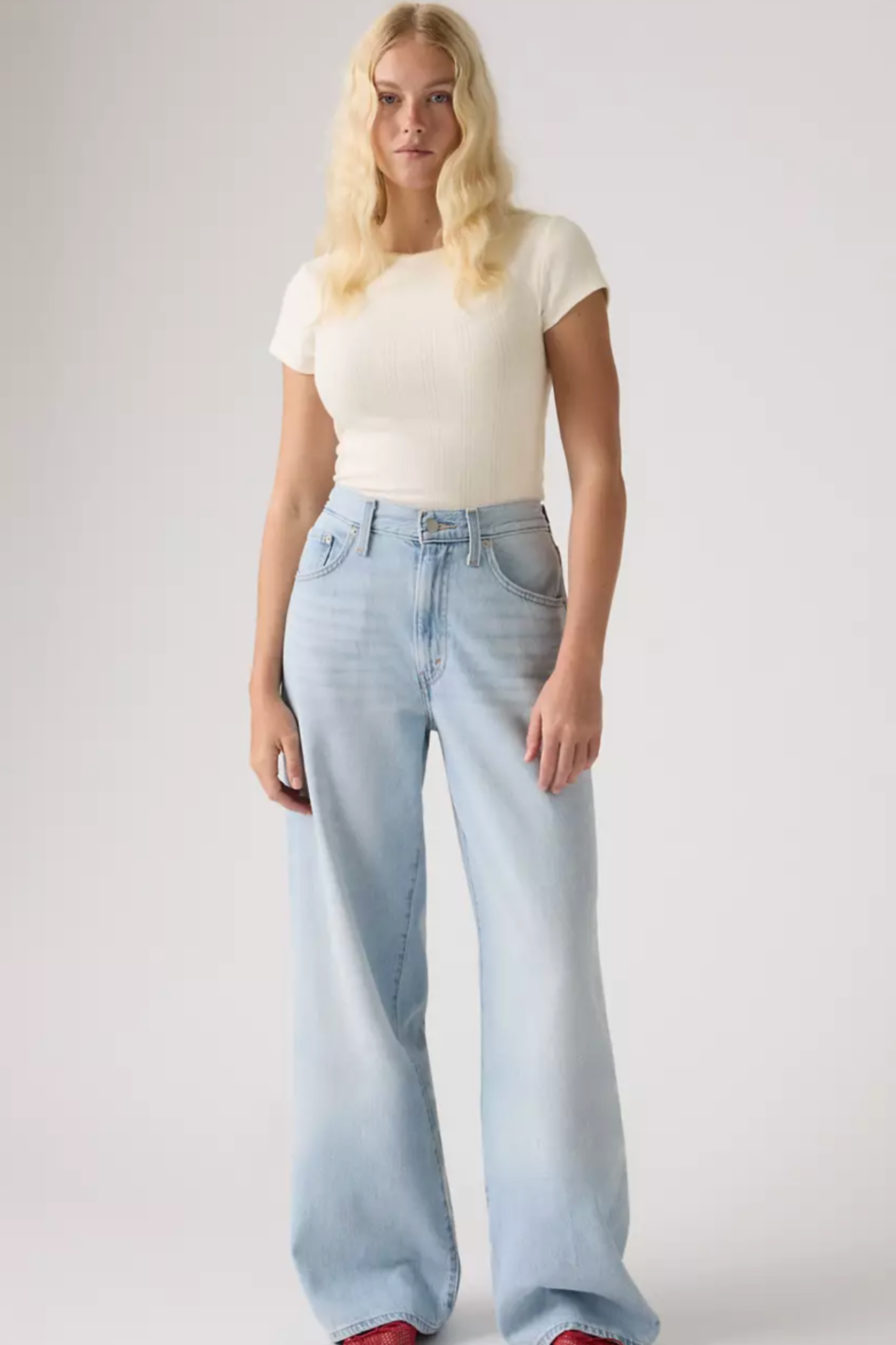 Levi's Cinch Wide Leg Jeans - Nightly Routine