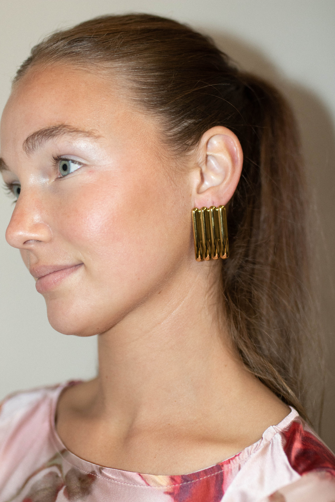 18K Hazel Statement Earrings