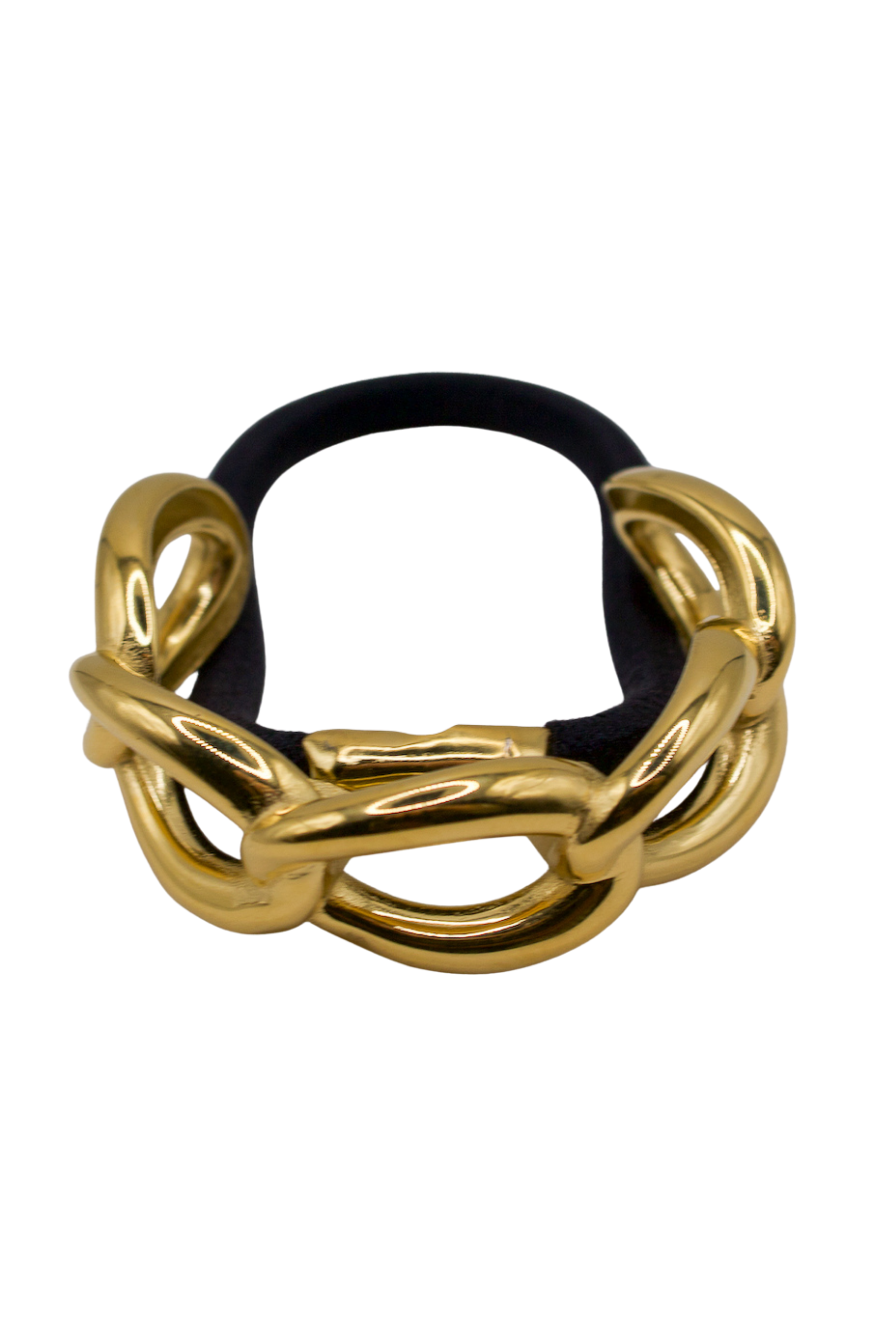 Metal Pony Tail Hair Tie - 1 pc