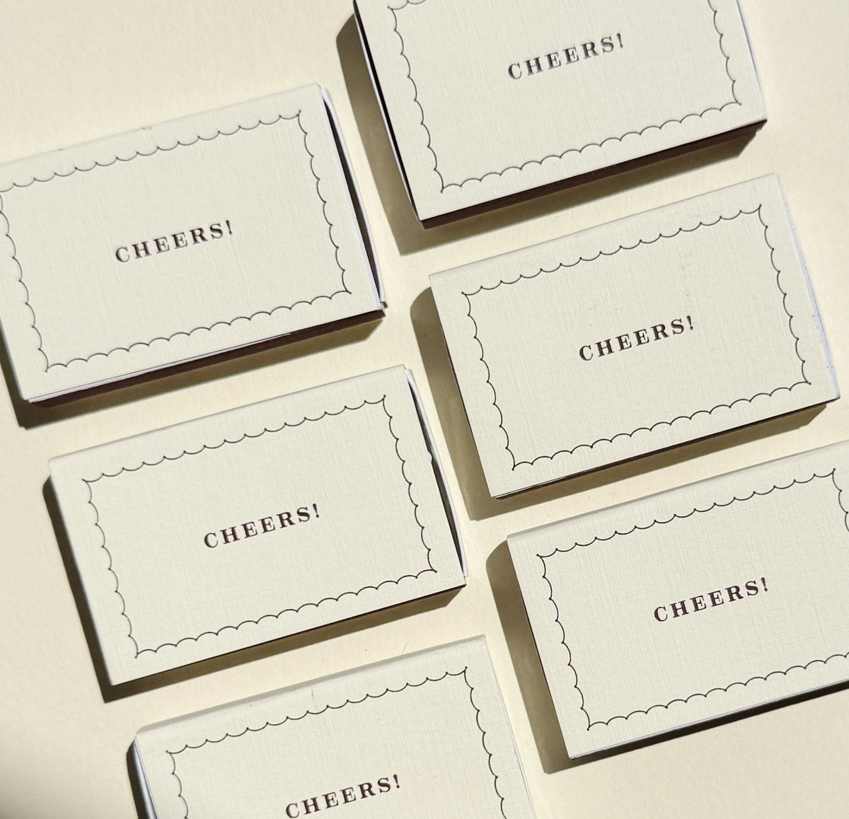 Jaymes Paper - Matchbox No. 7 Cheers! - Natural