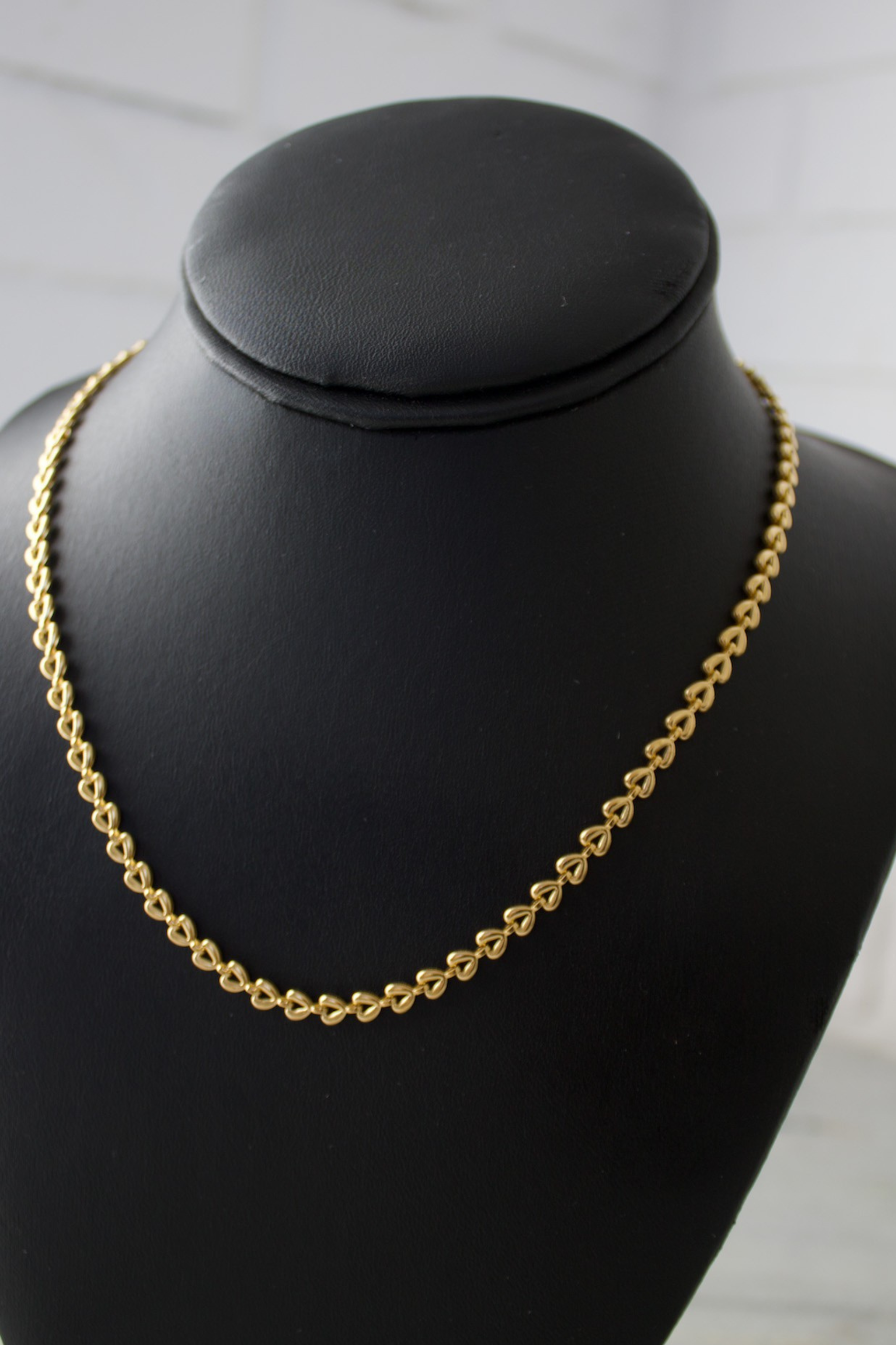 18K Heart Weave Necklace