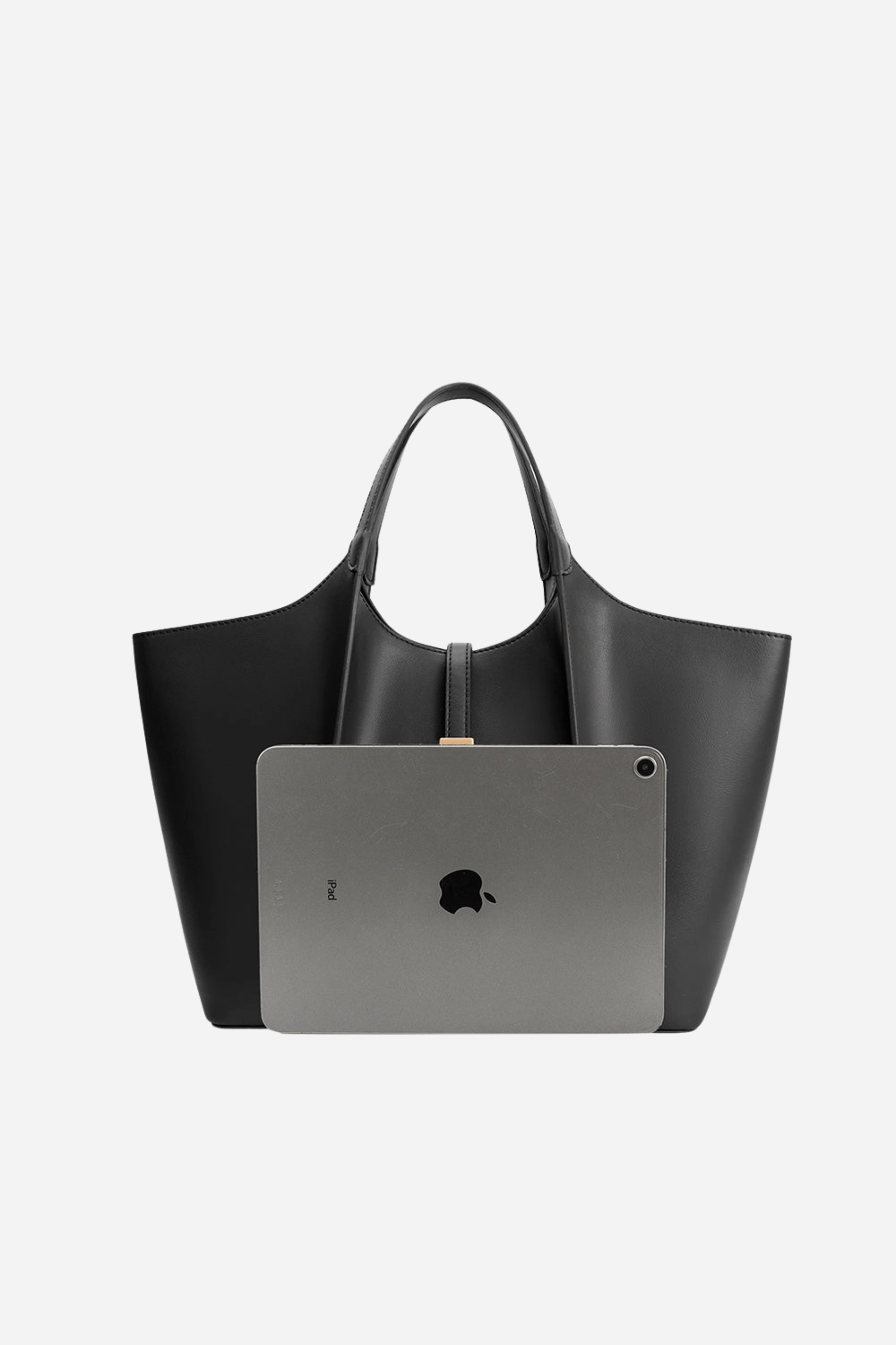Melie Bianco - Malia Tote Bag - Black Leather