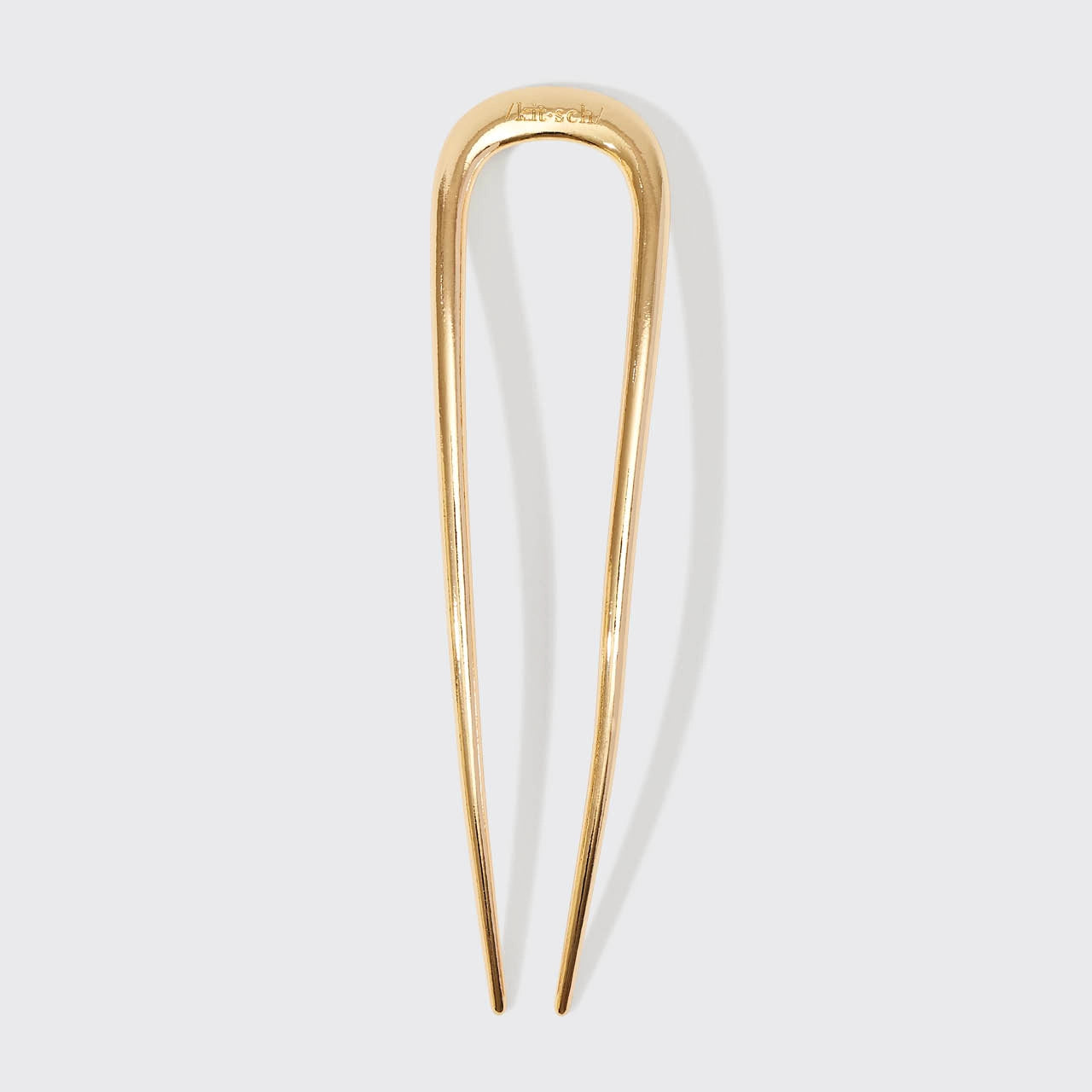 KITSCH Metal French Hair Pin - Gold