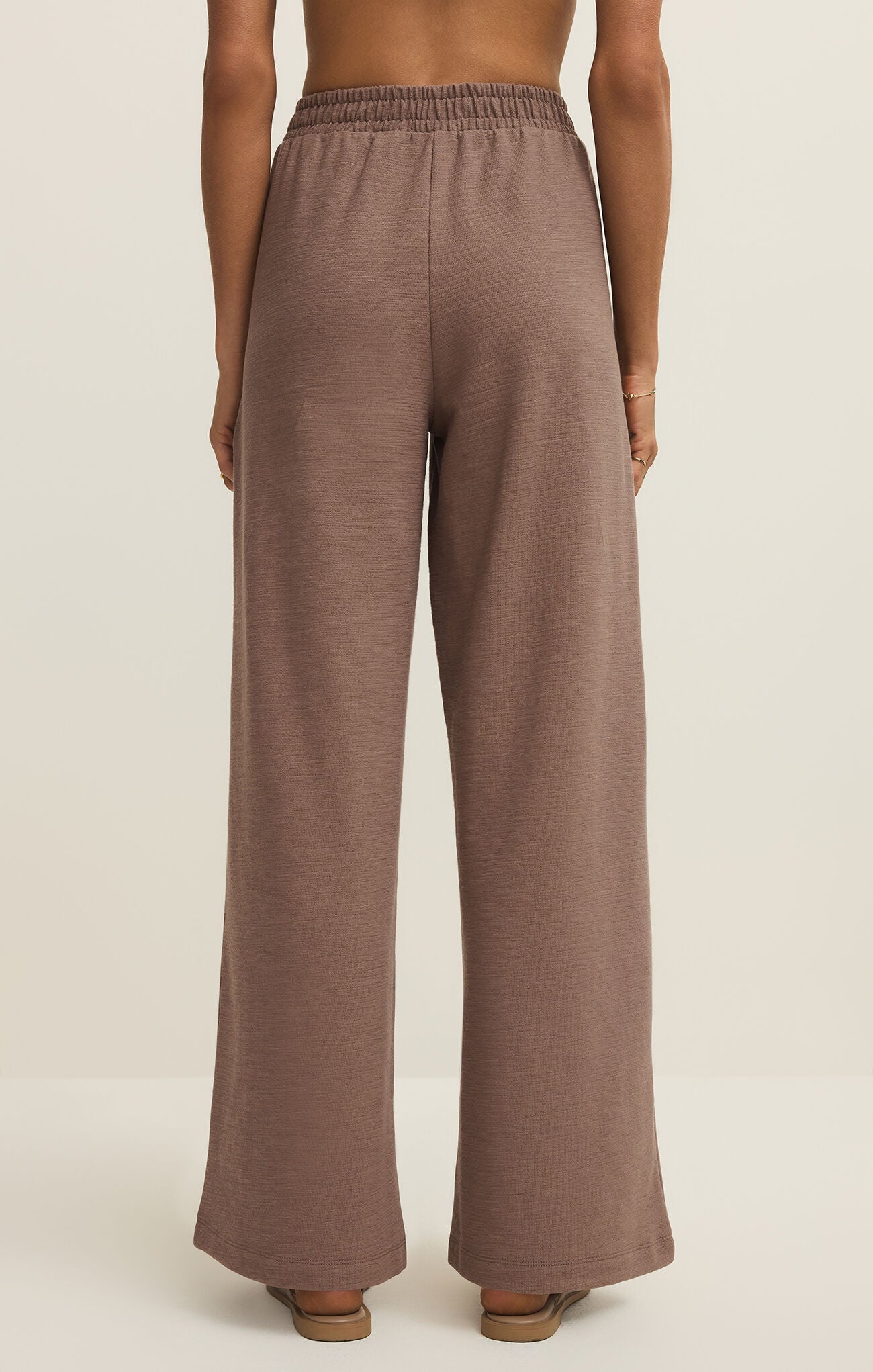 Z Supply Andre Wide Leg Pant - Milk Shake