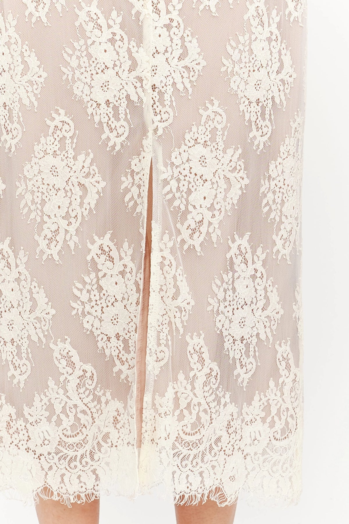 Lennon Lace Skirt - Ivory