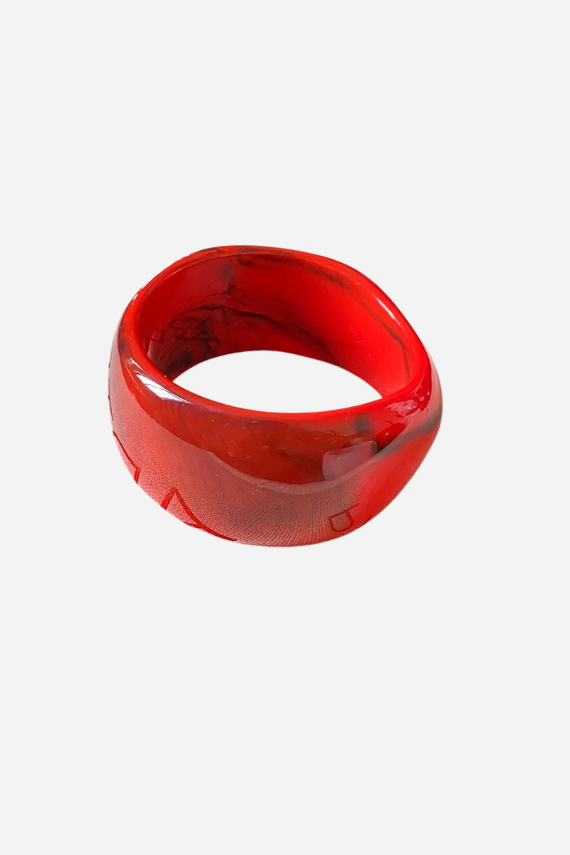 Acrylic Bracelet - Red