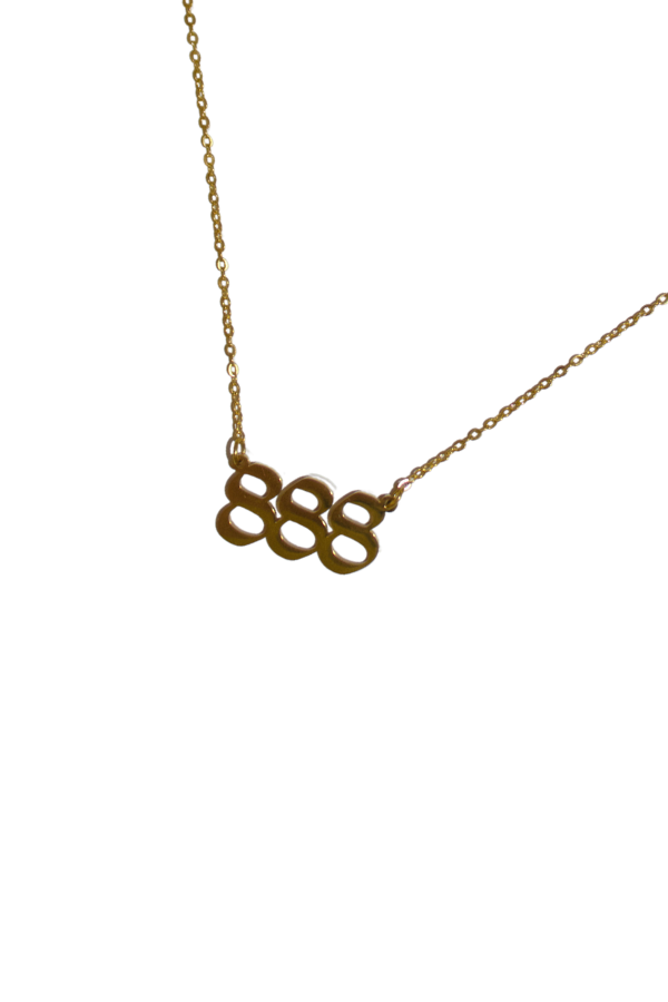 18K Angel Number Necklace