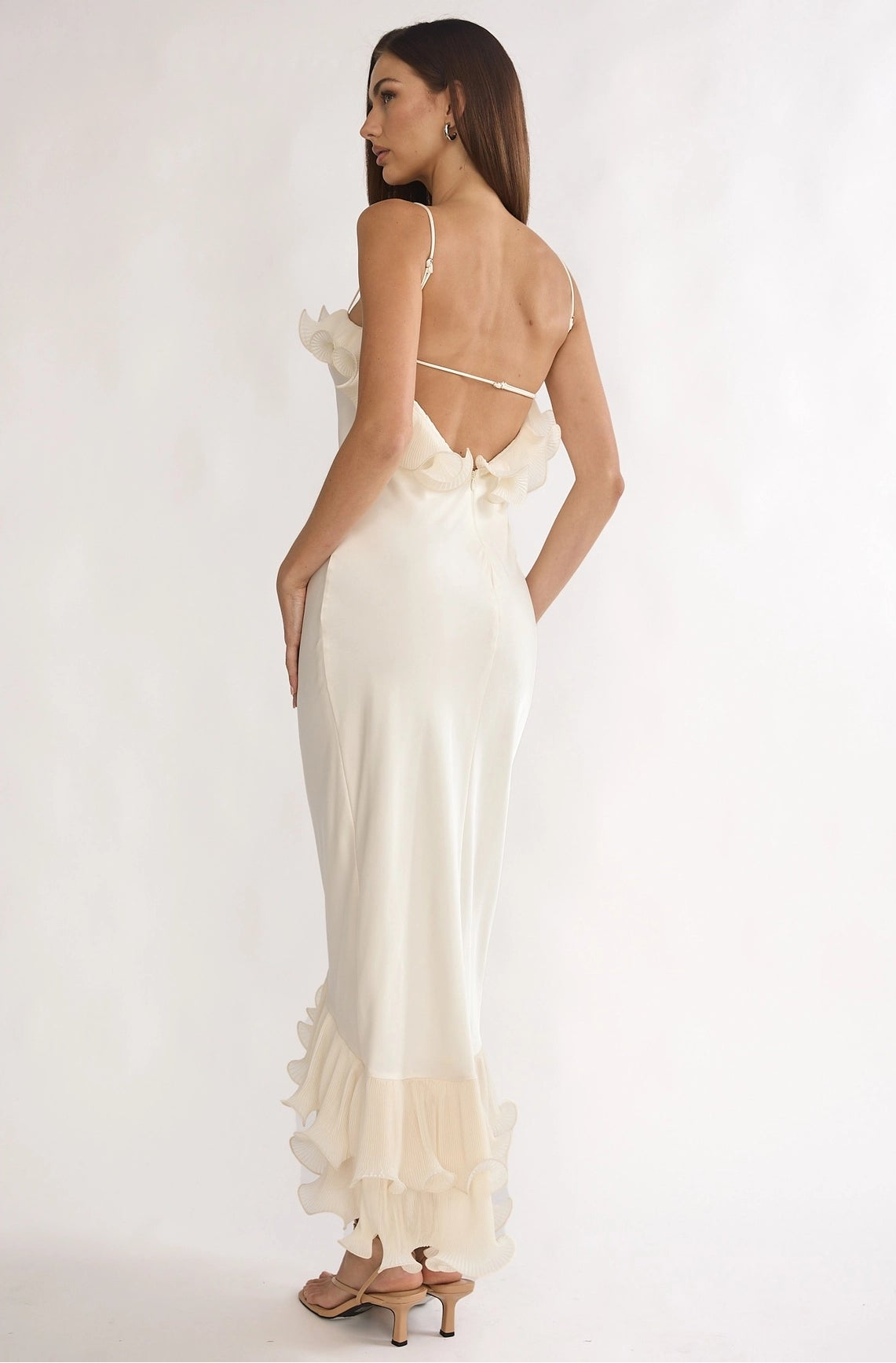 Amelia Ruffled Maxi Dress