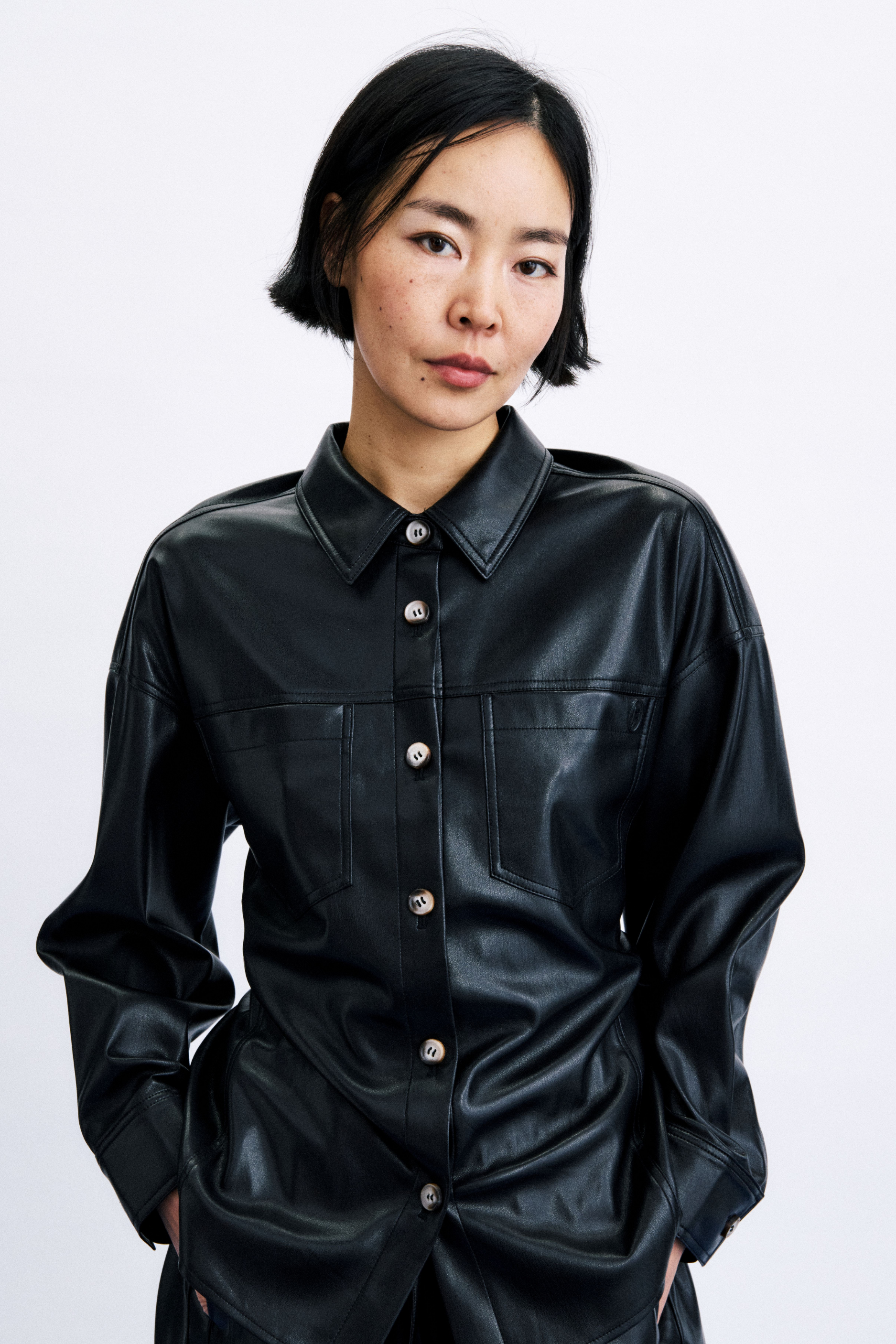 FRNCH Takayama Shirt - Black
