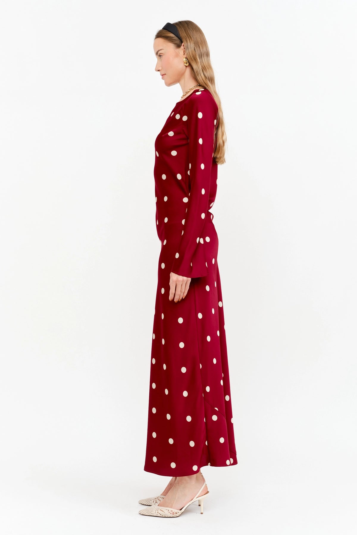 Georgie Maxi Dress - Wine