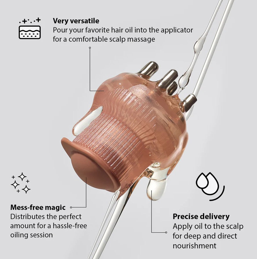 KITSCH Scalp & Hair Oil Applicator - Terracotta