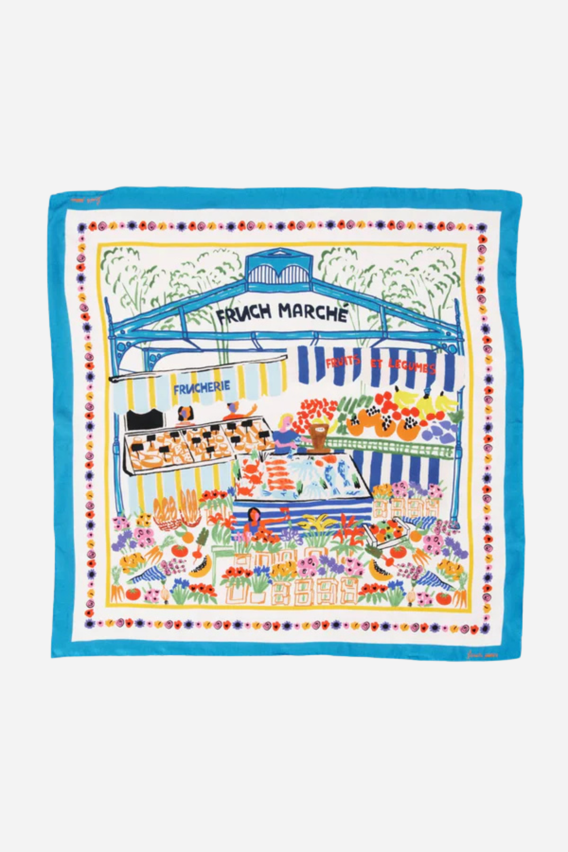 FRNCH Oceana Scarf - Marche Blanc