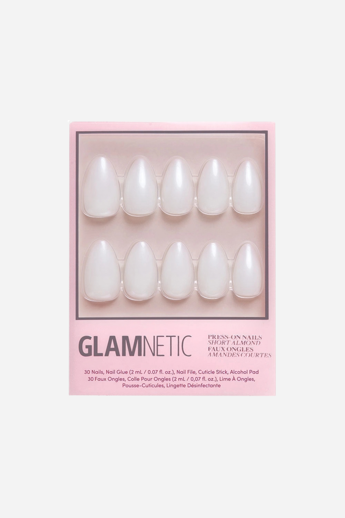 Glamnetic - Press-on Nails Short Almond - Hailey