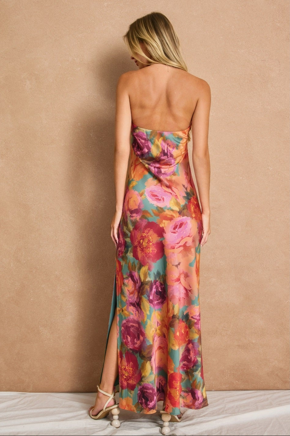 No One Else Strapless Maxi Dress