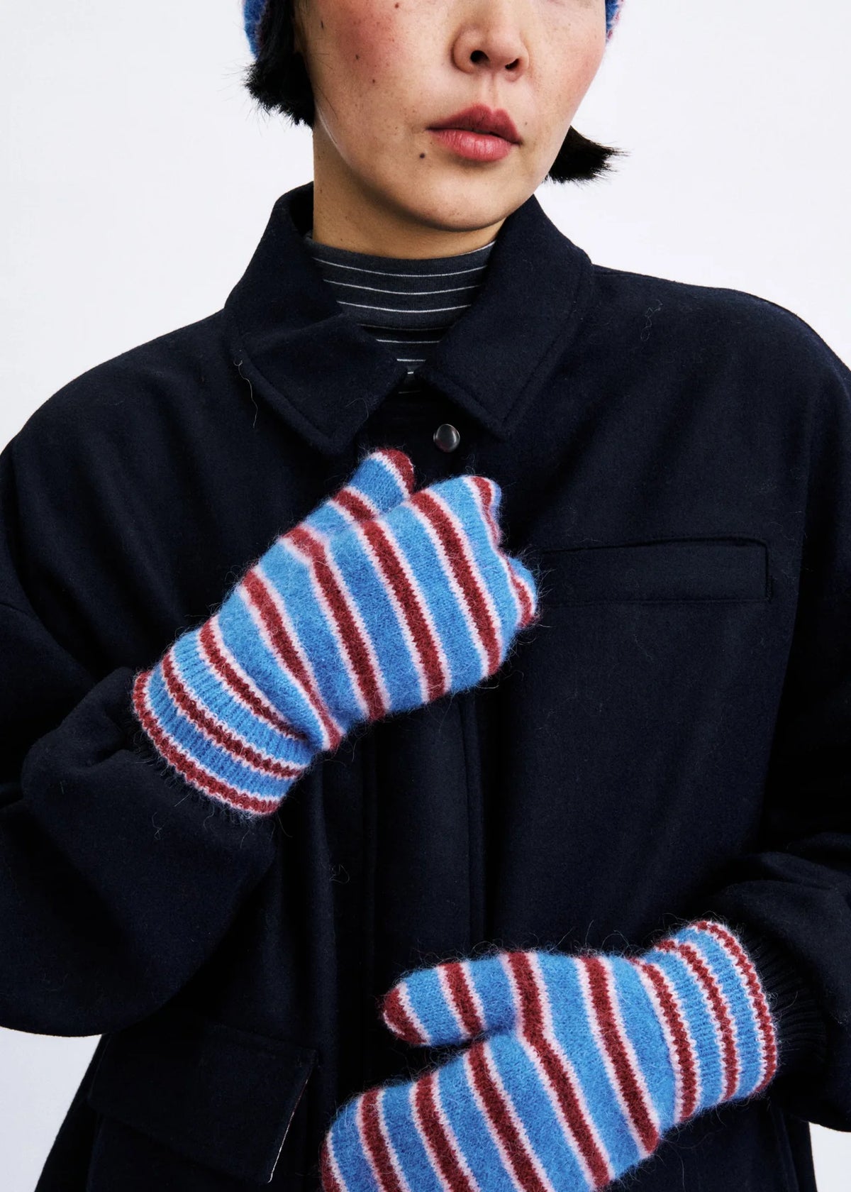 FRNCH - Lee Mittens - Blue