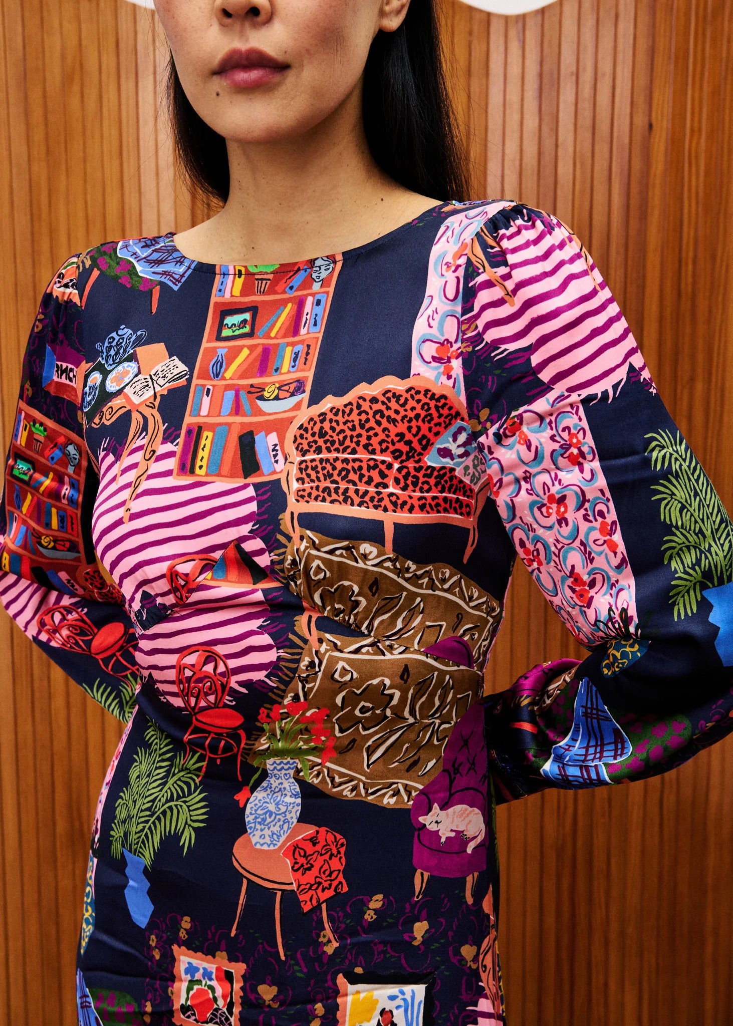 FRNCH Cattleya Dress