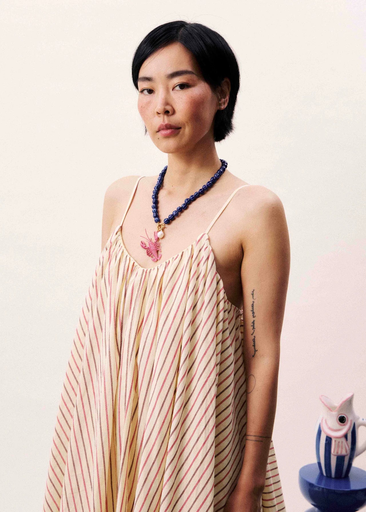 FRNCH Poroa Dress - Butter