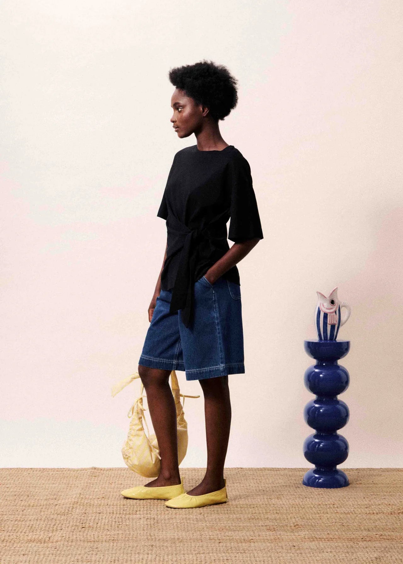 FRNCH Iseora Top - Black