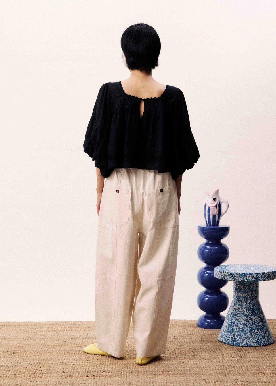FRNCH Fluvia Blouse - Noir