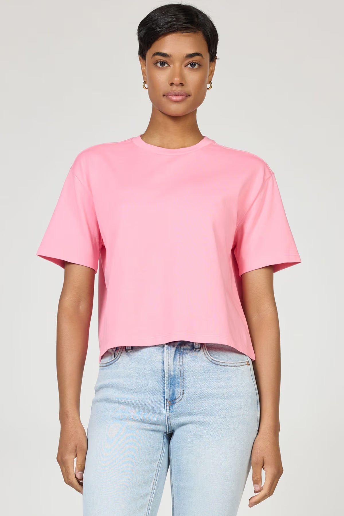 Maddox Jersey Tee - Pink Lemonade