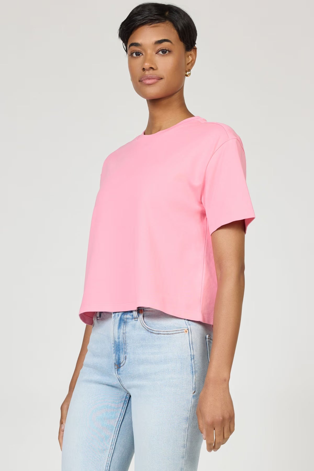 Maddox Jersey Tee - Pink Lemonade