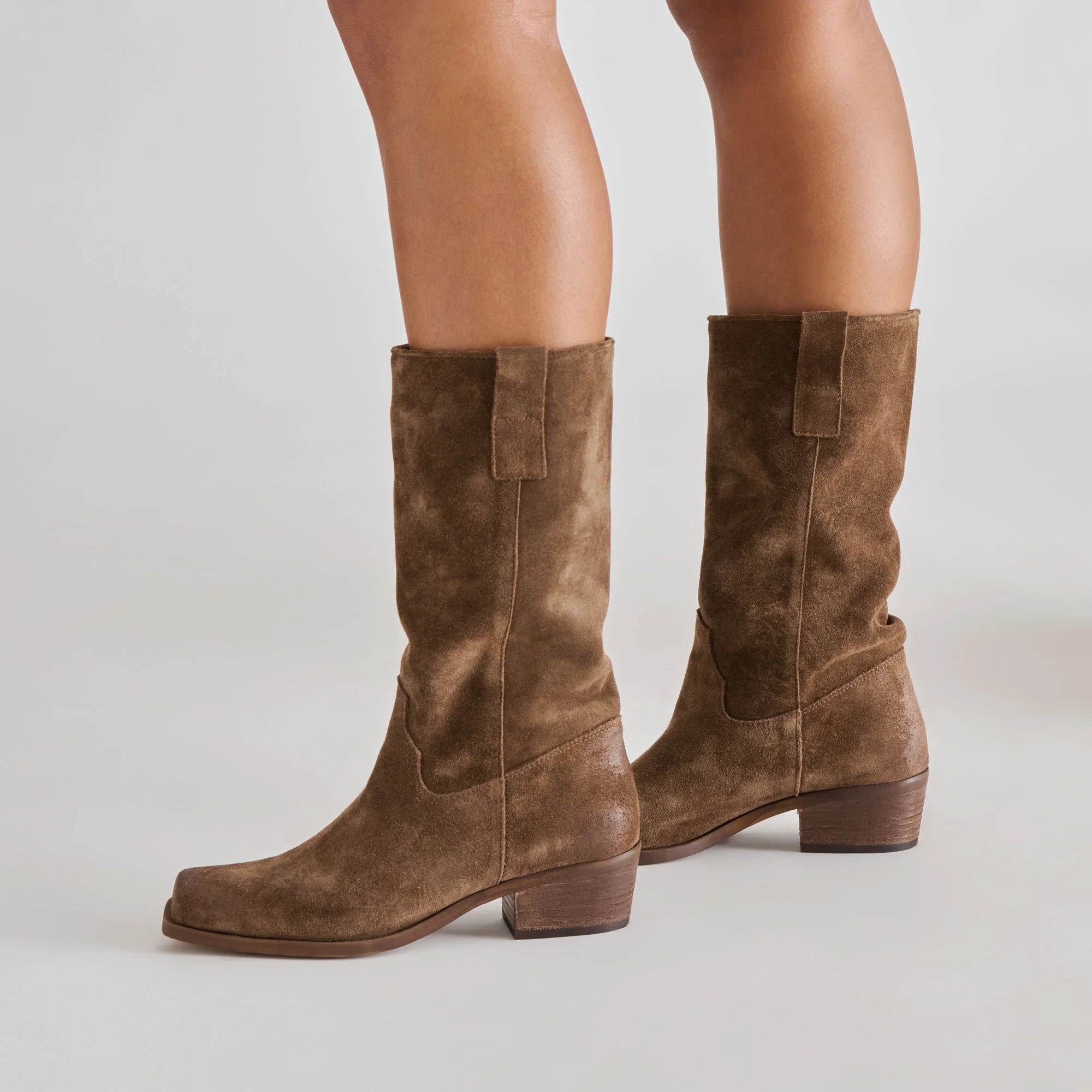 Dolce Vita Romie Boots - Chocolate Suede