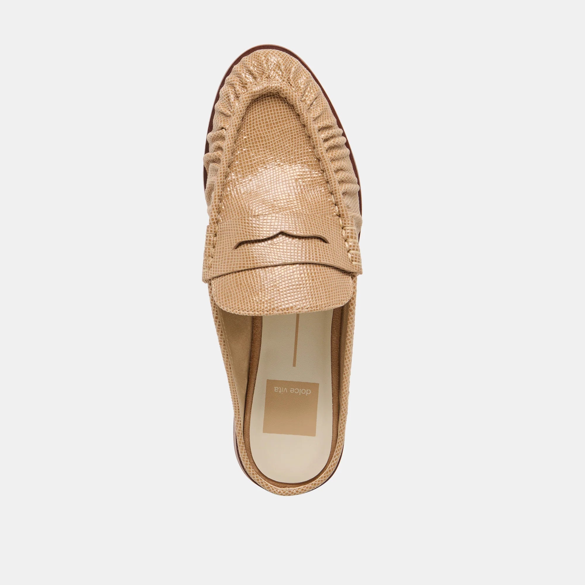 Dolce Vita Betzy Loafer - Latte Embossed Suede