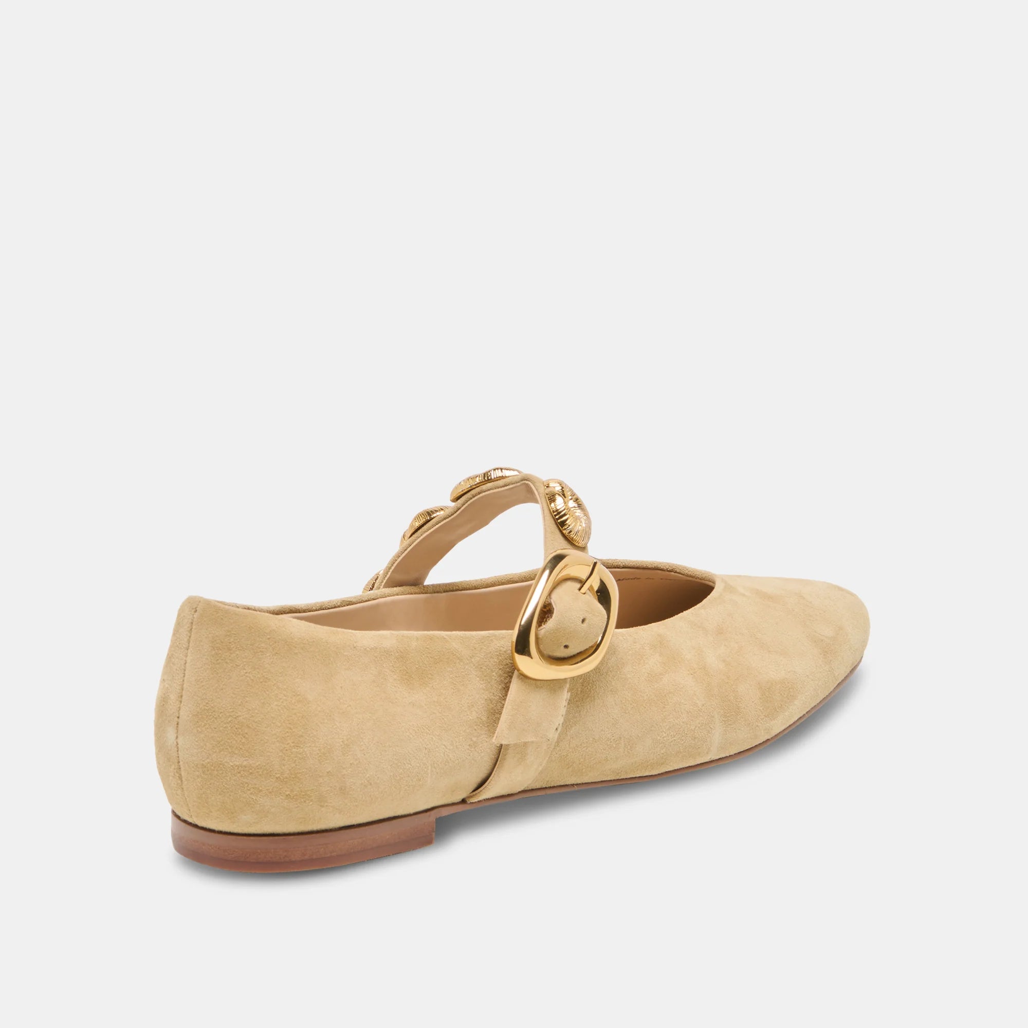 Dolce Vita Loree Flats - Desert Taupe Suede