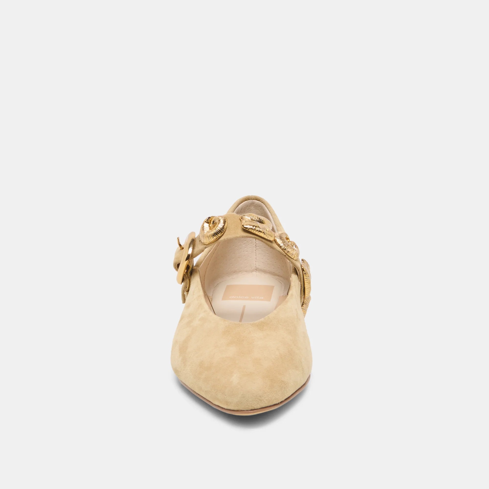 Dolce Vita Loree Flats - Desert Taupe Suede