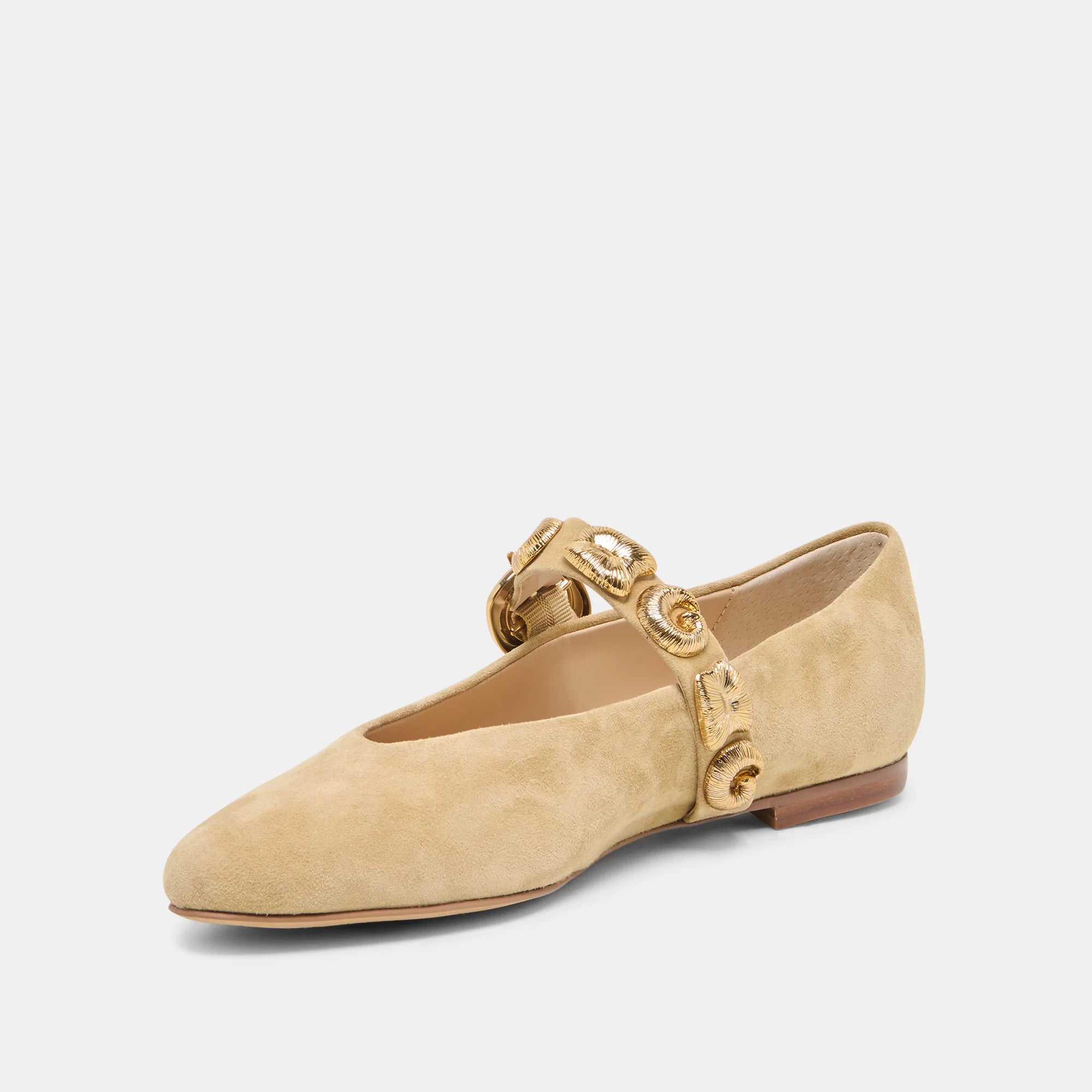 Dolce Vita Loree Flats - Desert Taupe Suede