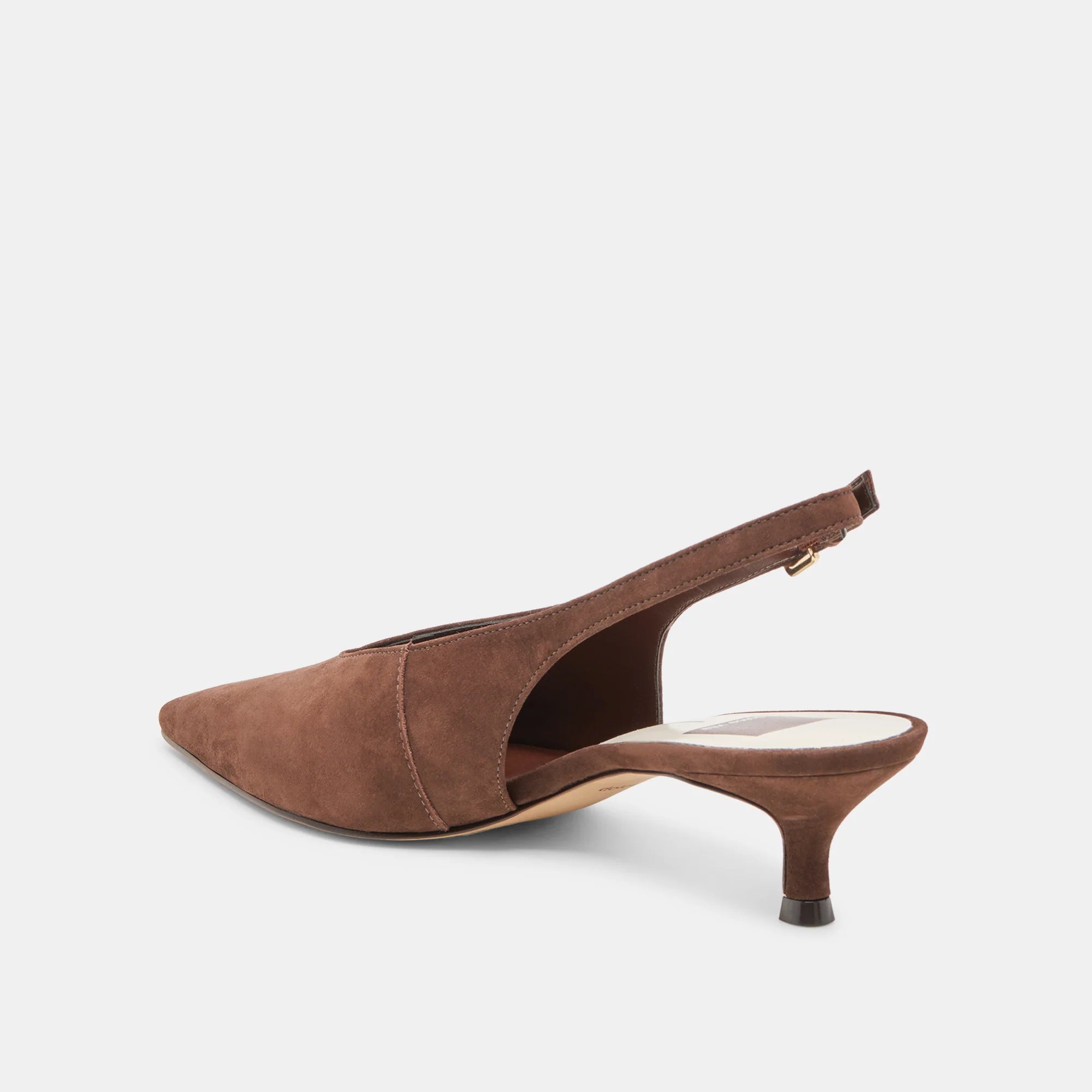 Dolce Vita Alenna Heels - Dark Brown Suede