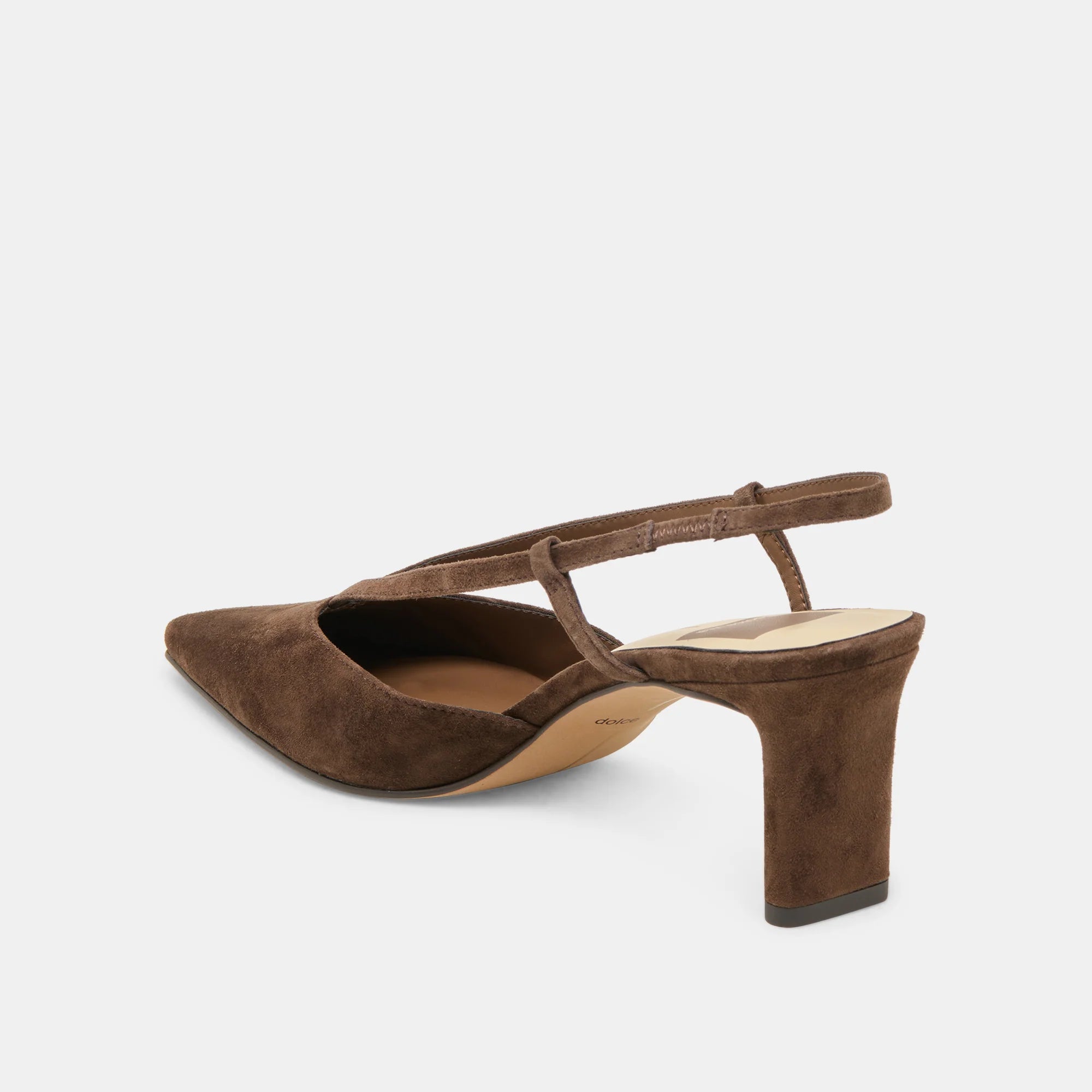 Dolce Vita Ginay Heels - Dark Brown Suede