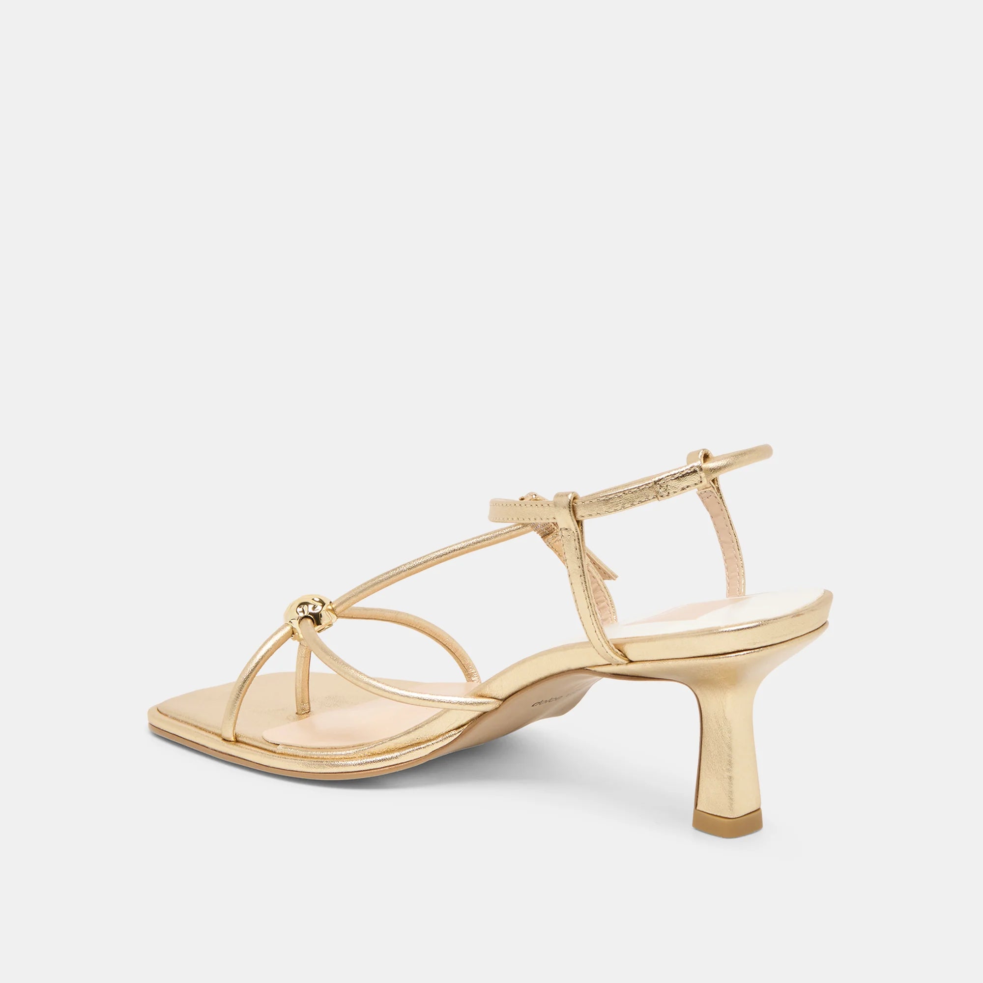 Dolce Vita Mylee Heels - Gold Leather