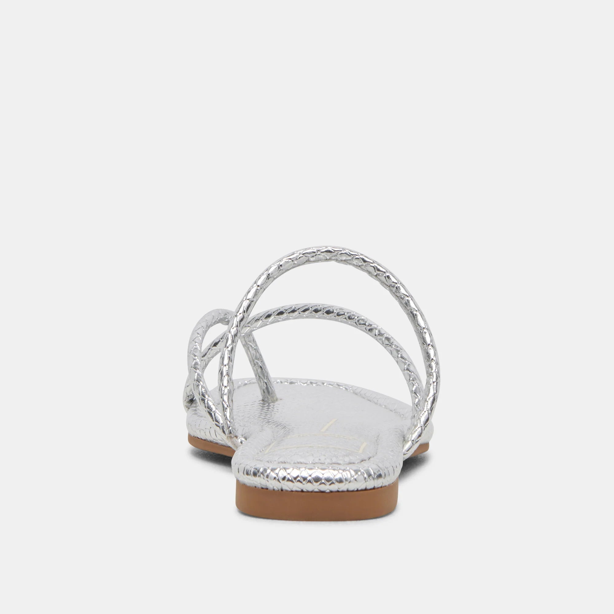 Dolce Vita Leanna Sandal - Silver Embossed Stella