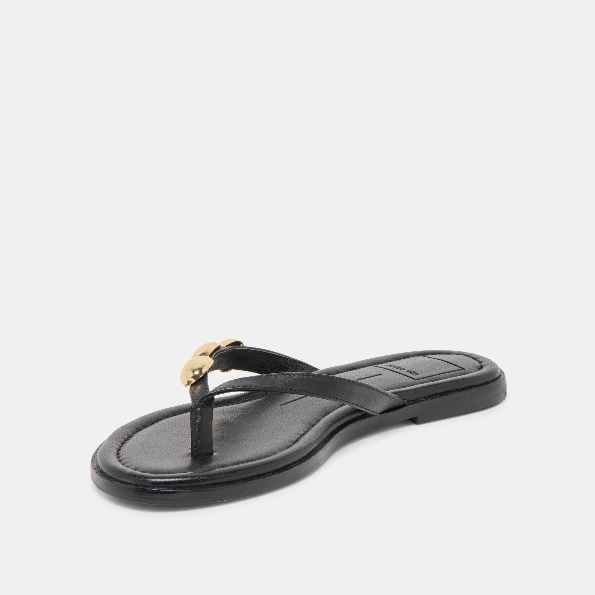 Dolce Vita Juny Sandals - Black Leather