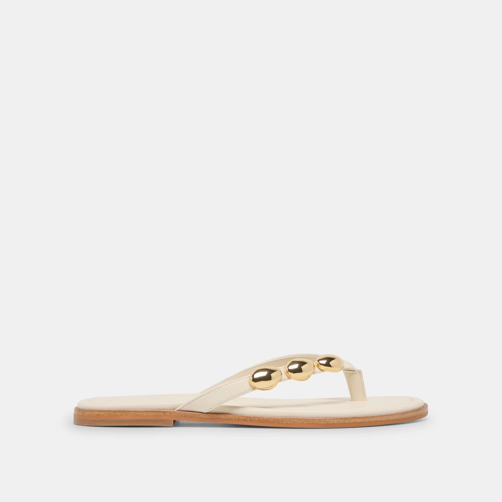 Dolce Vita Juny Sandals - Off White Leather