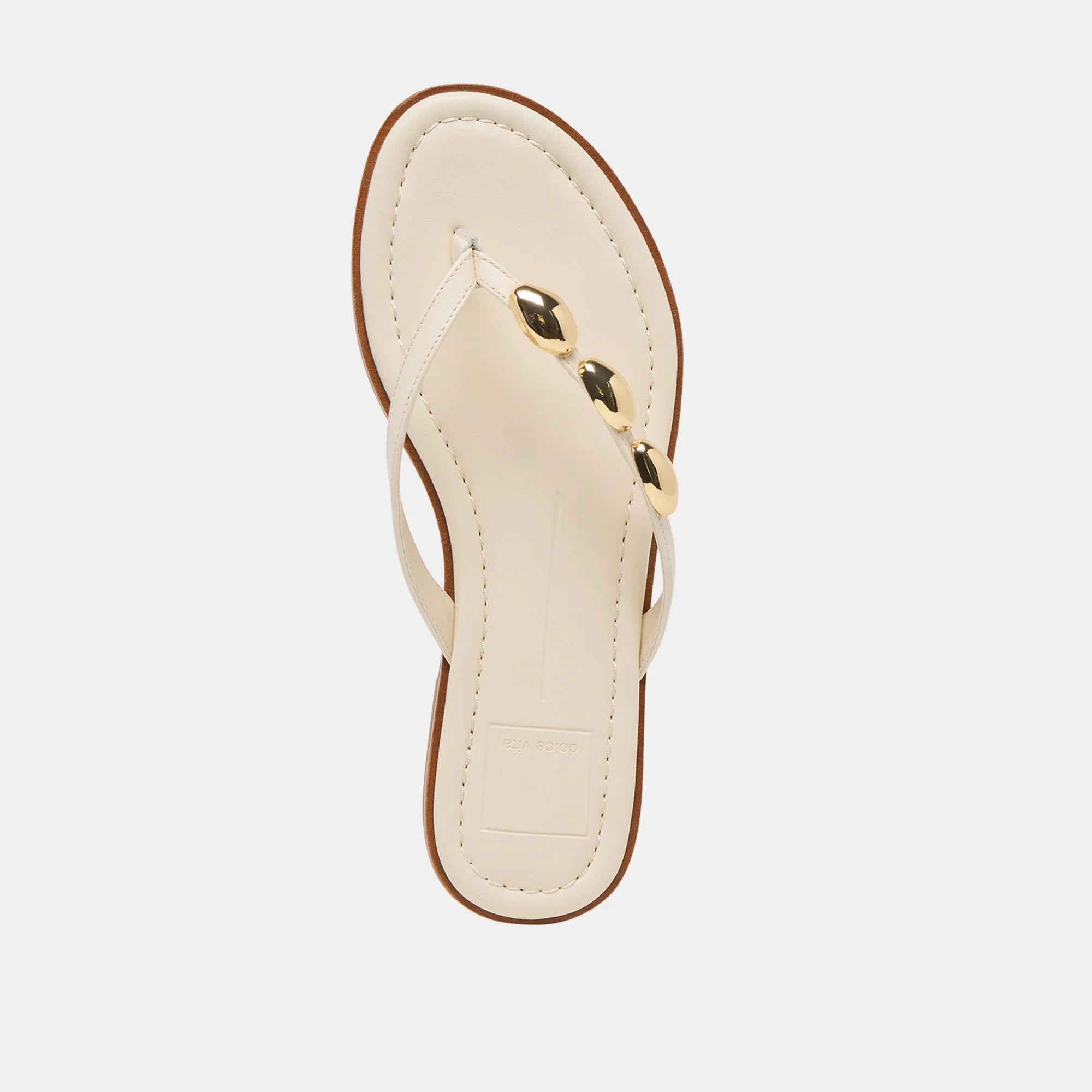 Dolce Vita Juny Sandals - Off White Leather